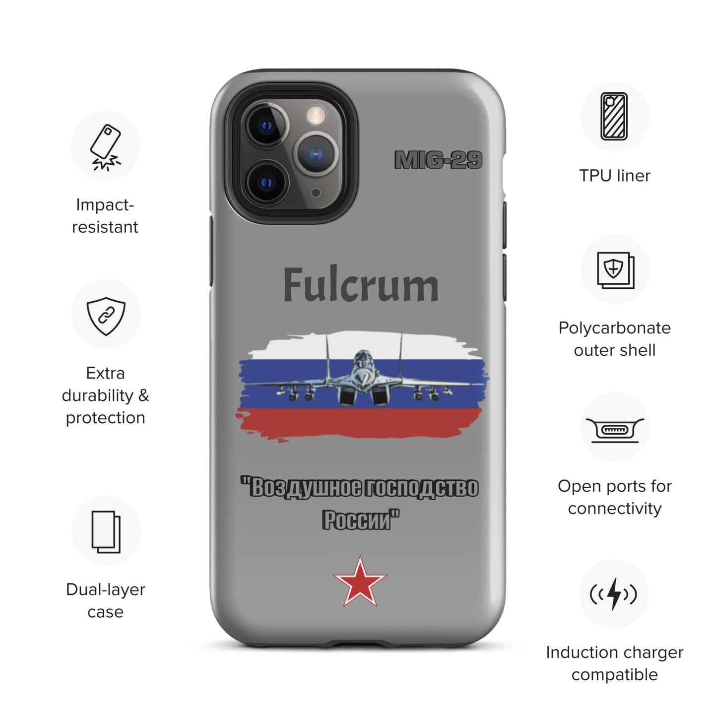 Fulcrum Patriot iPhone Case