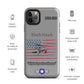 Black Hawk Patriot iPhone Case