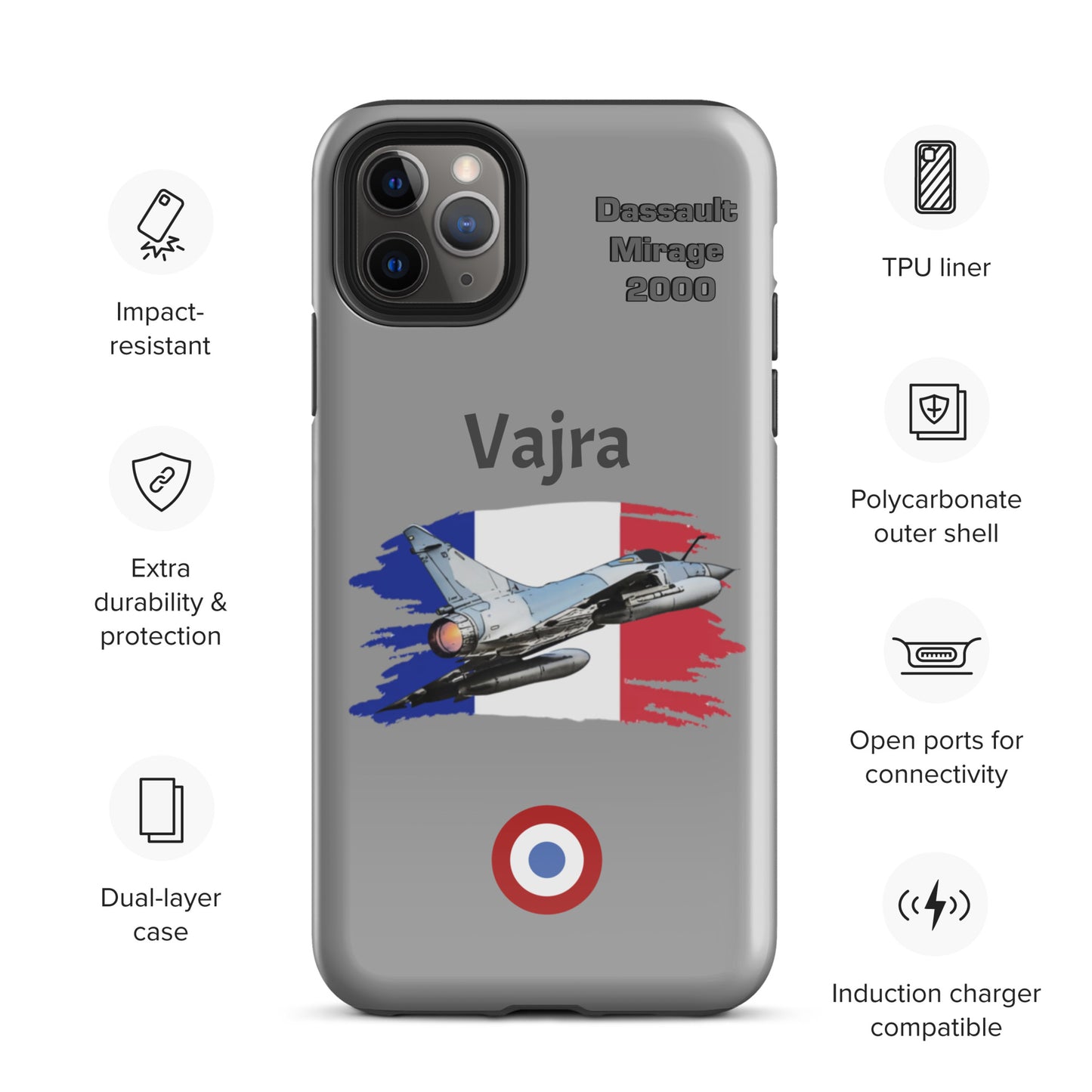 Mirage Patriot iPhone Case (Without Quotes)