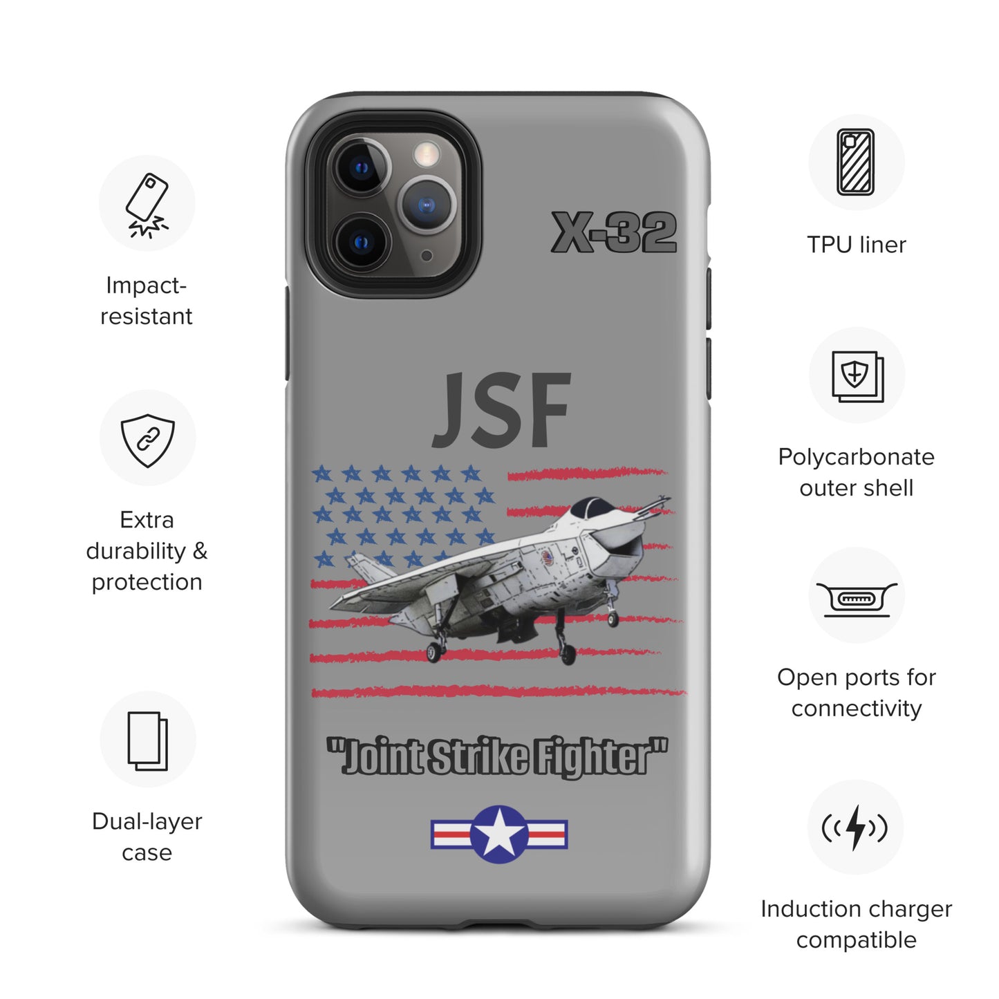 JSF Patriot iPhone Case