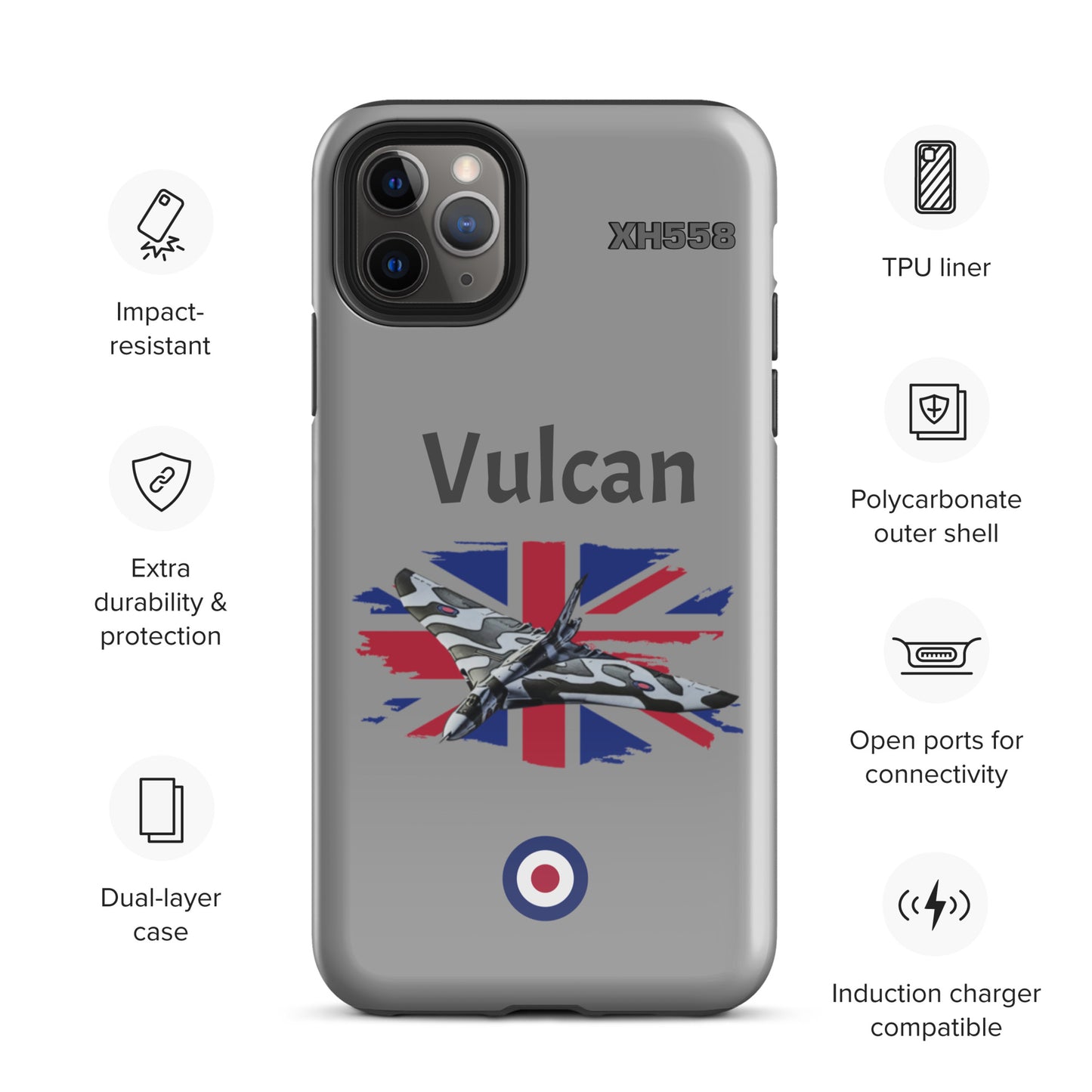 Vulcan Patriot iPhone Case (Without Quotes)