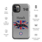 Hawk Patriot iPhone Case (Without Quotes)