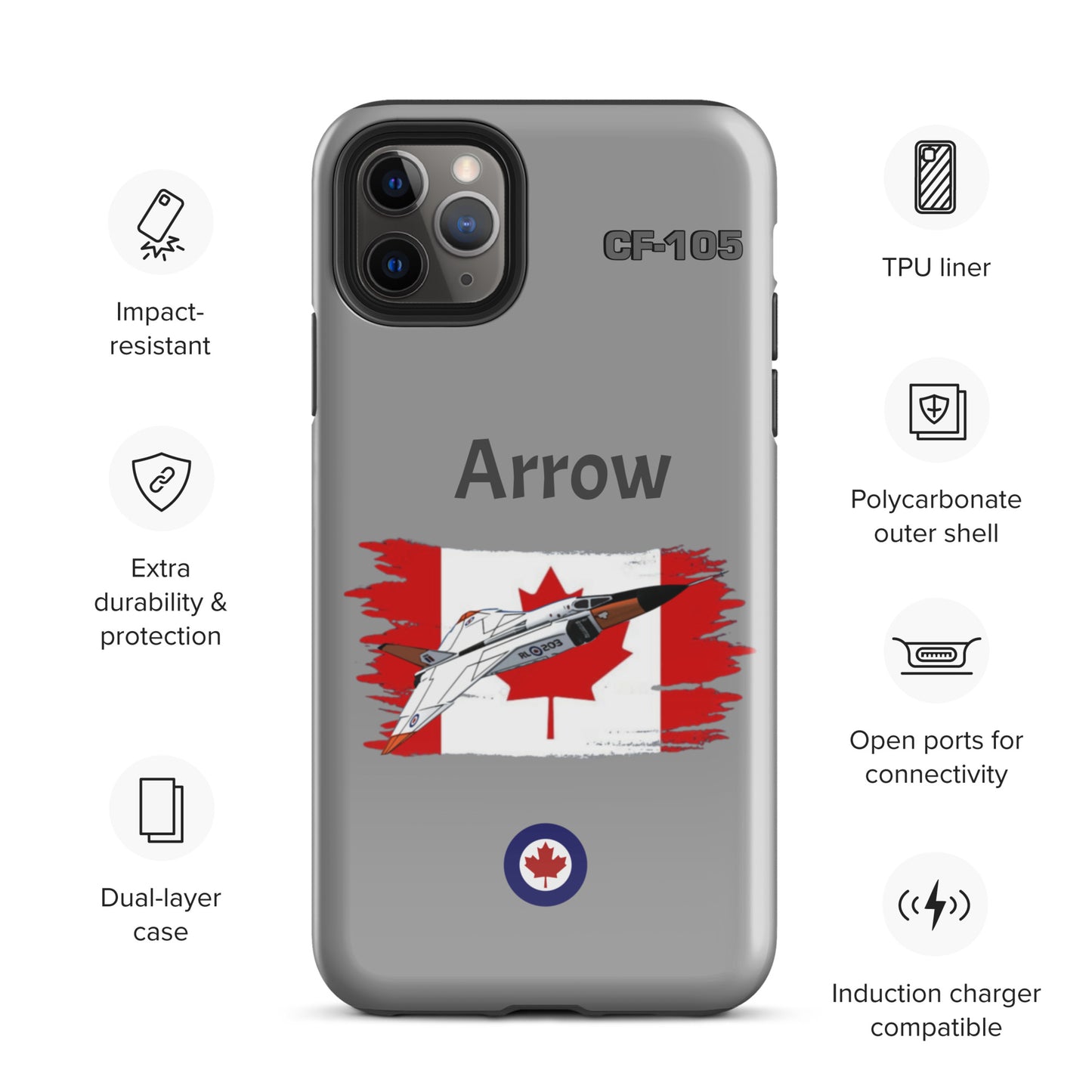 Arrow Patriot iPhone Case (Without Quotes)