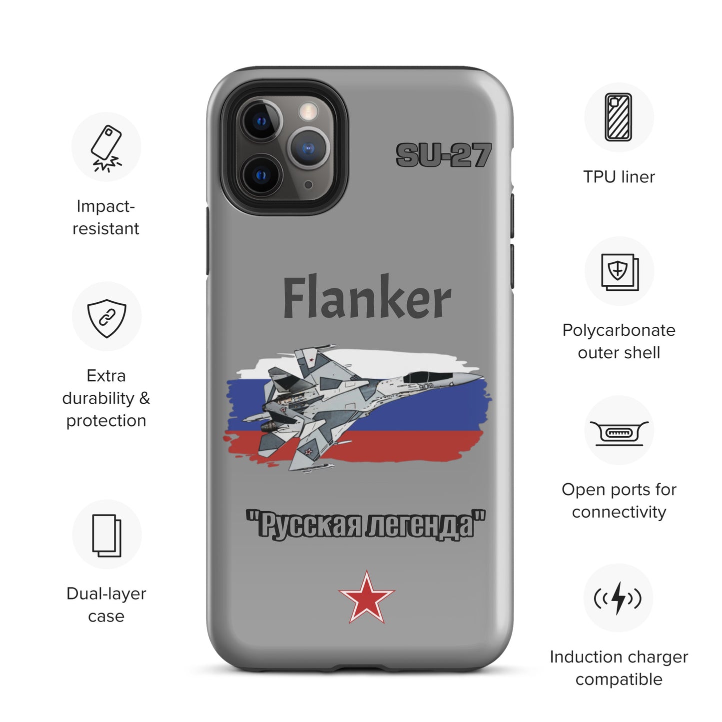 Flanker Patriot iPhone Case