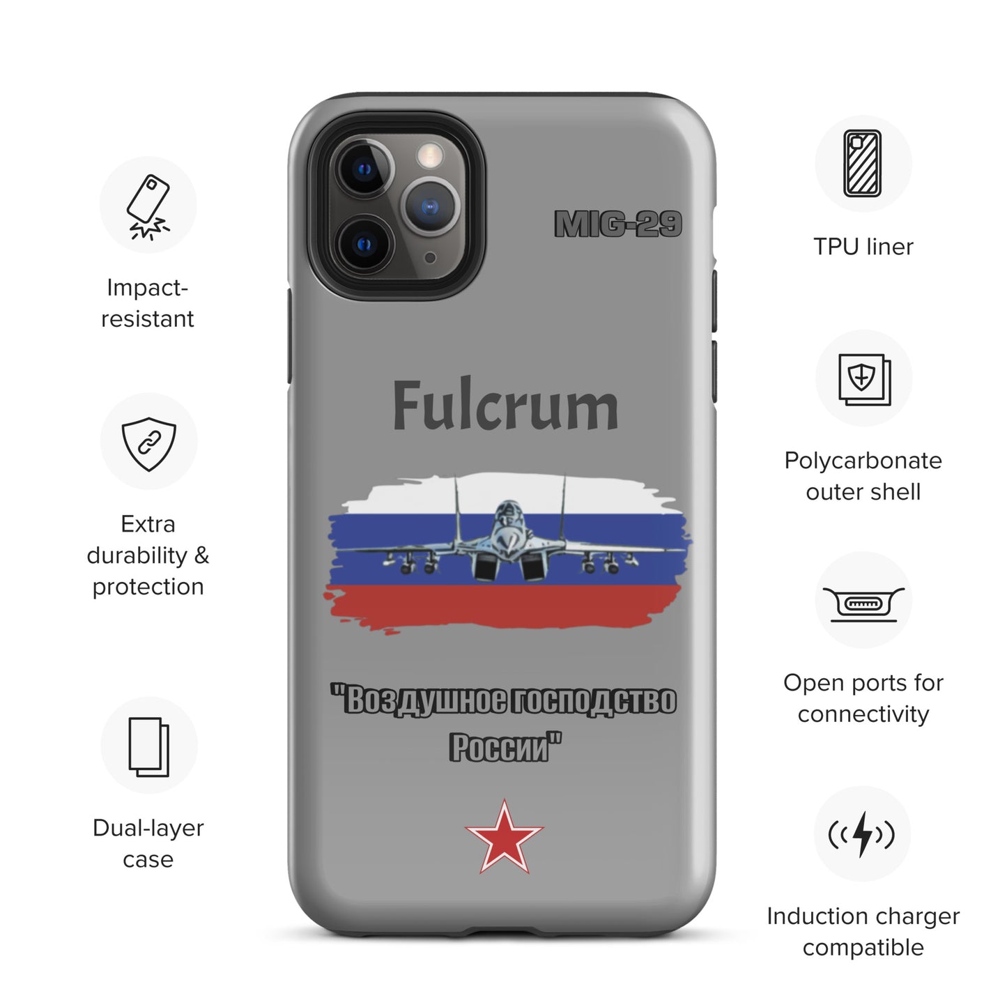 Fulcrum Patriot iPhone Case