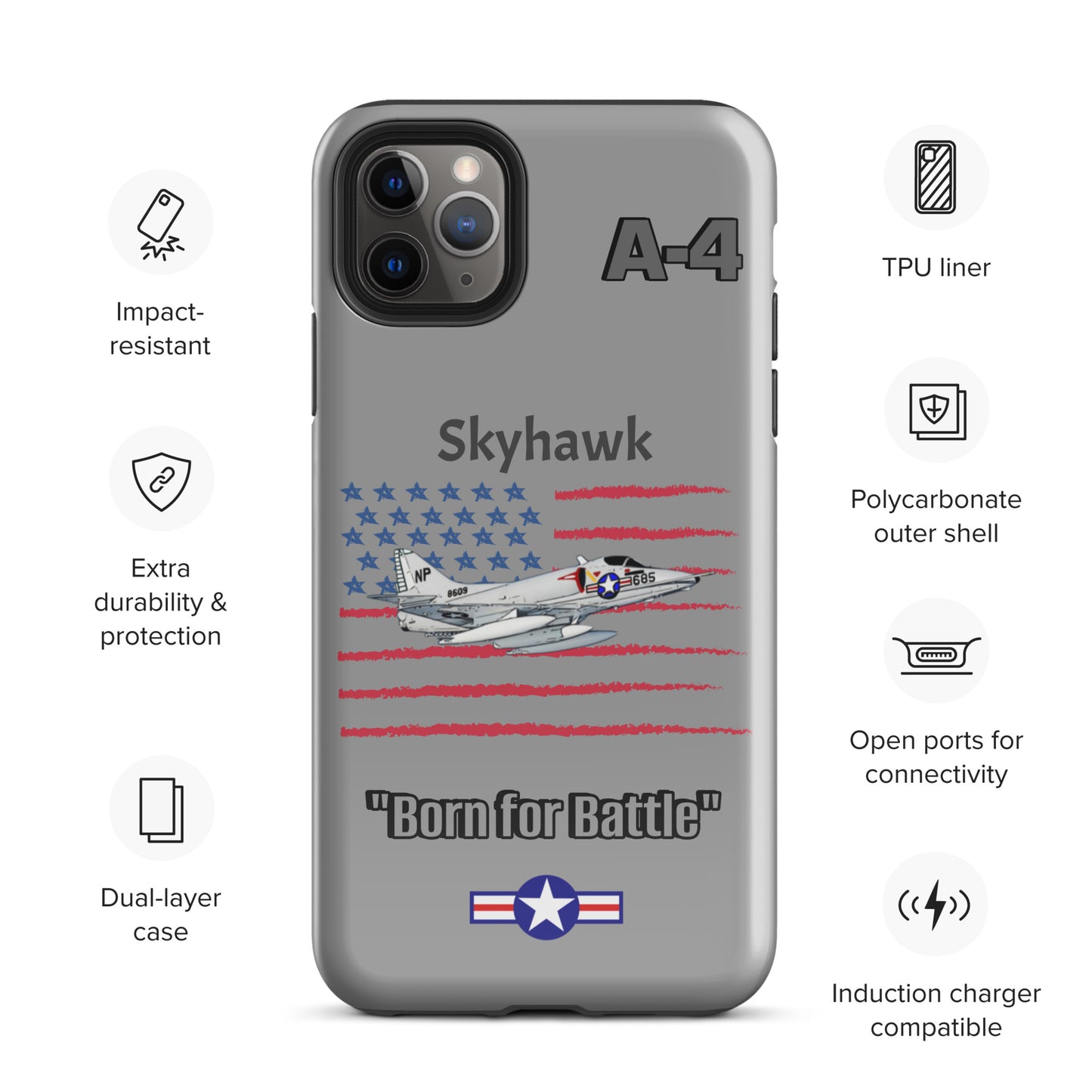 Skyhawk Patriot iPhone Case