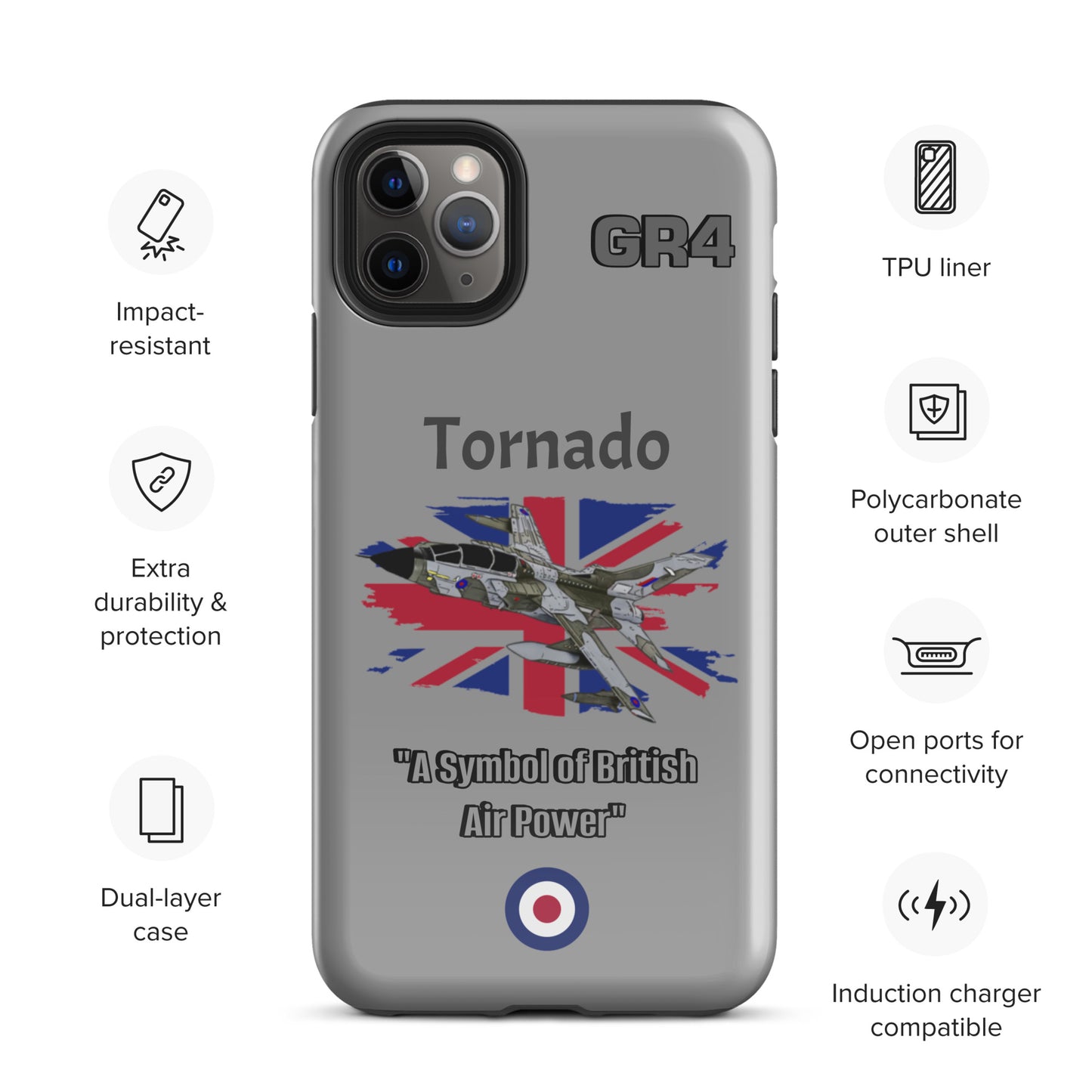 British Camo Tornado Patriot iPhone Case