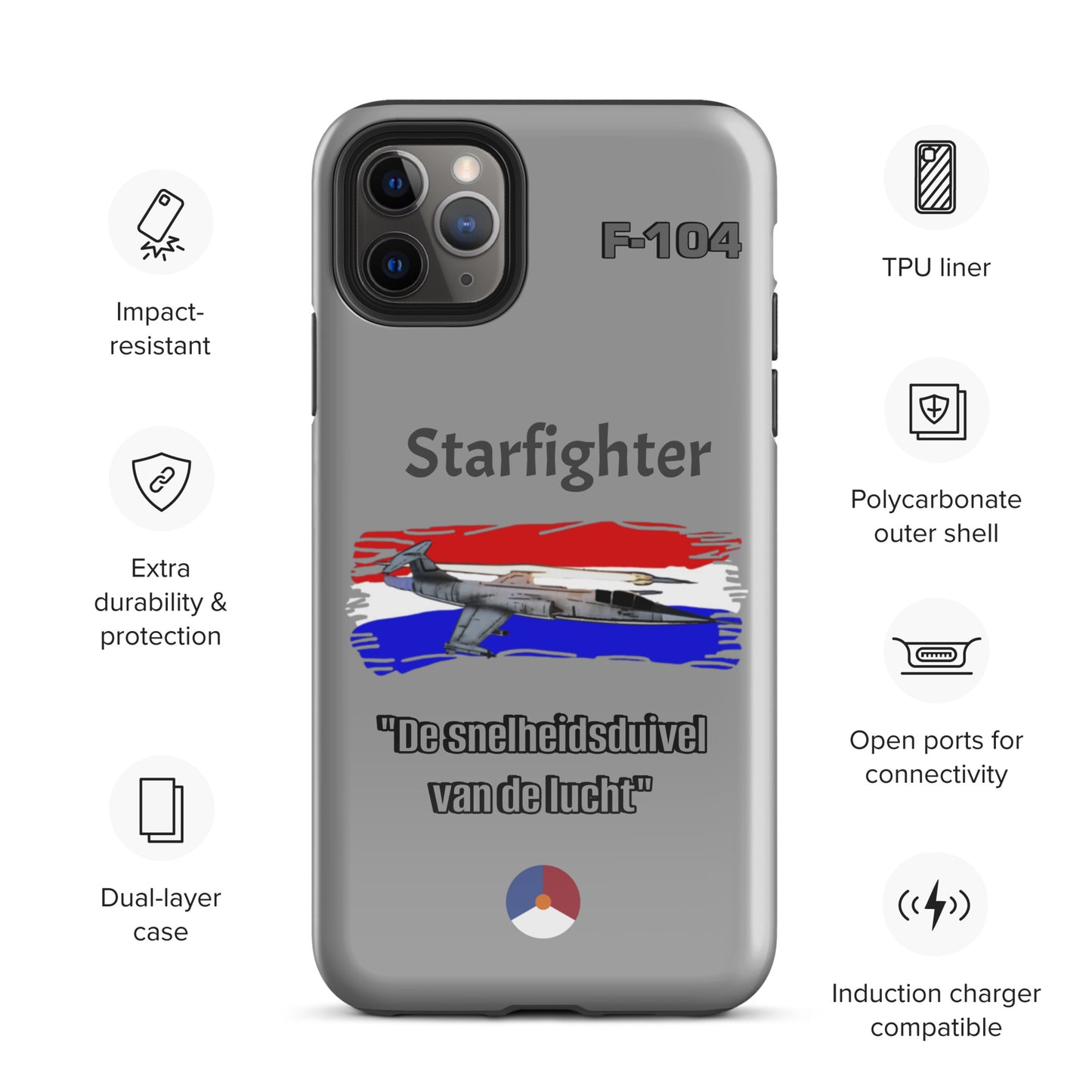Dutch Starfighter Patriot iPhone Case