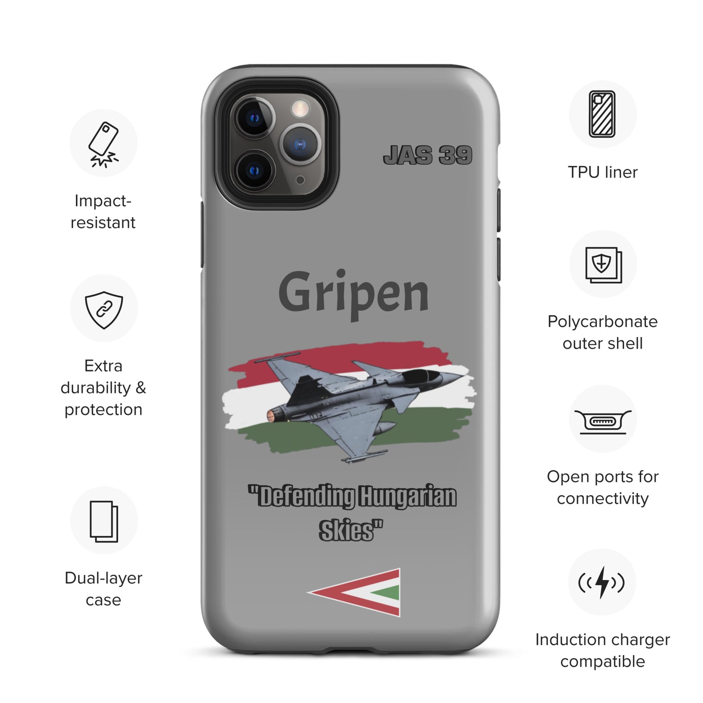 Hungarian Gripen Patriot iPhone Case