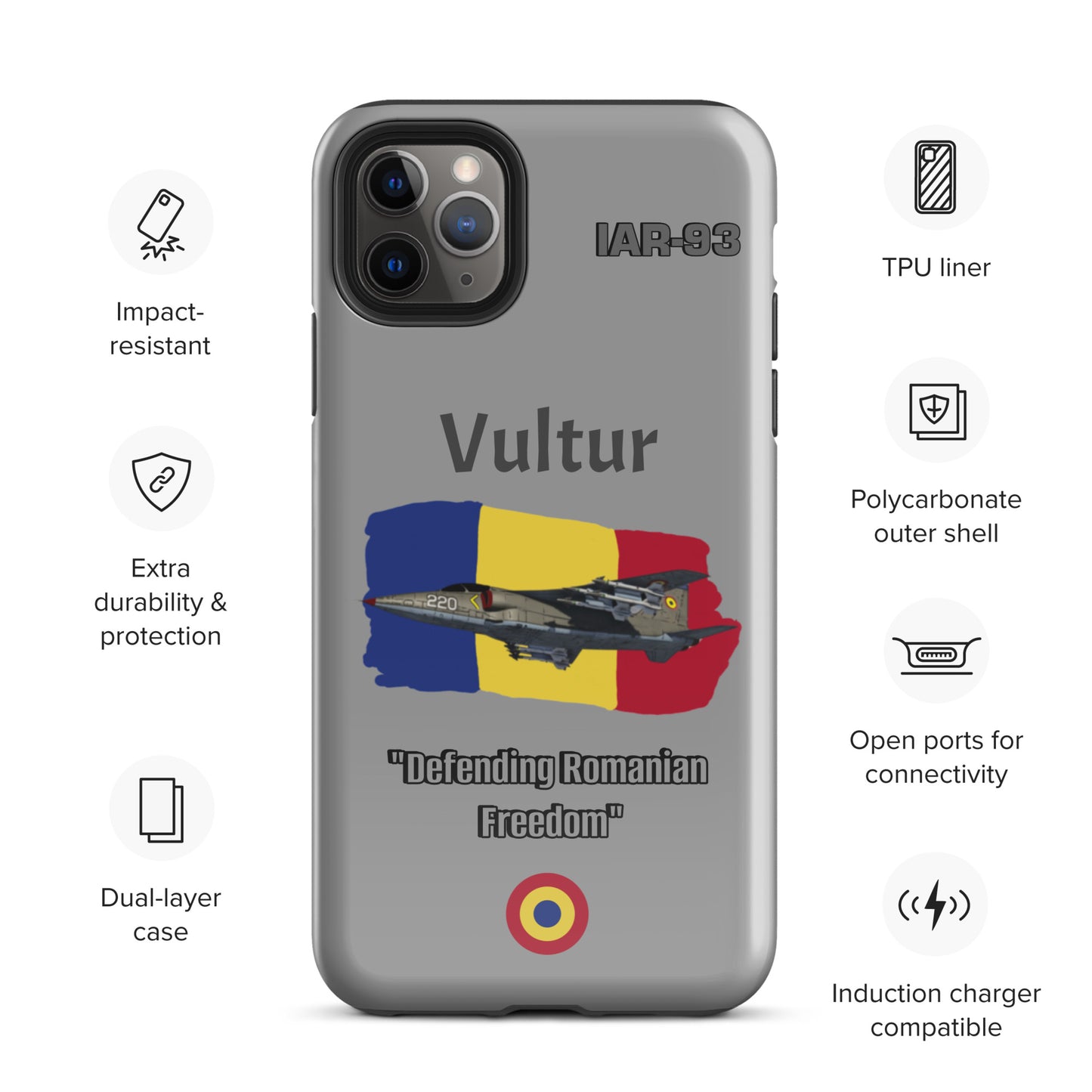 Vultur Patriot iPhone Case