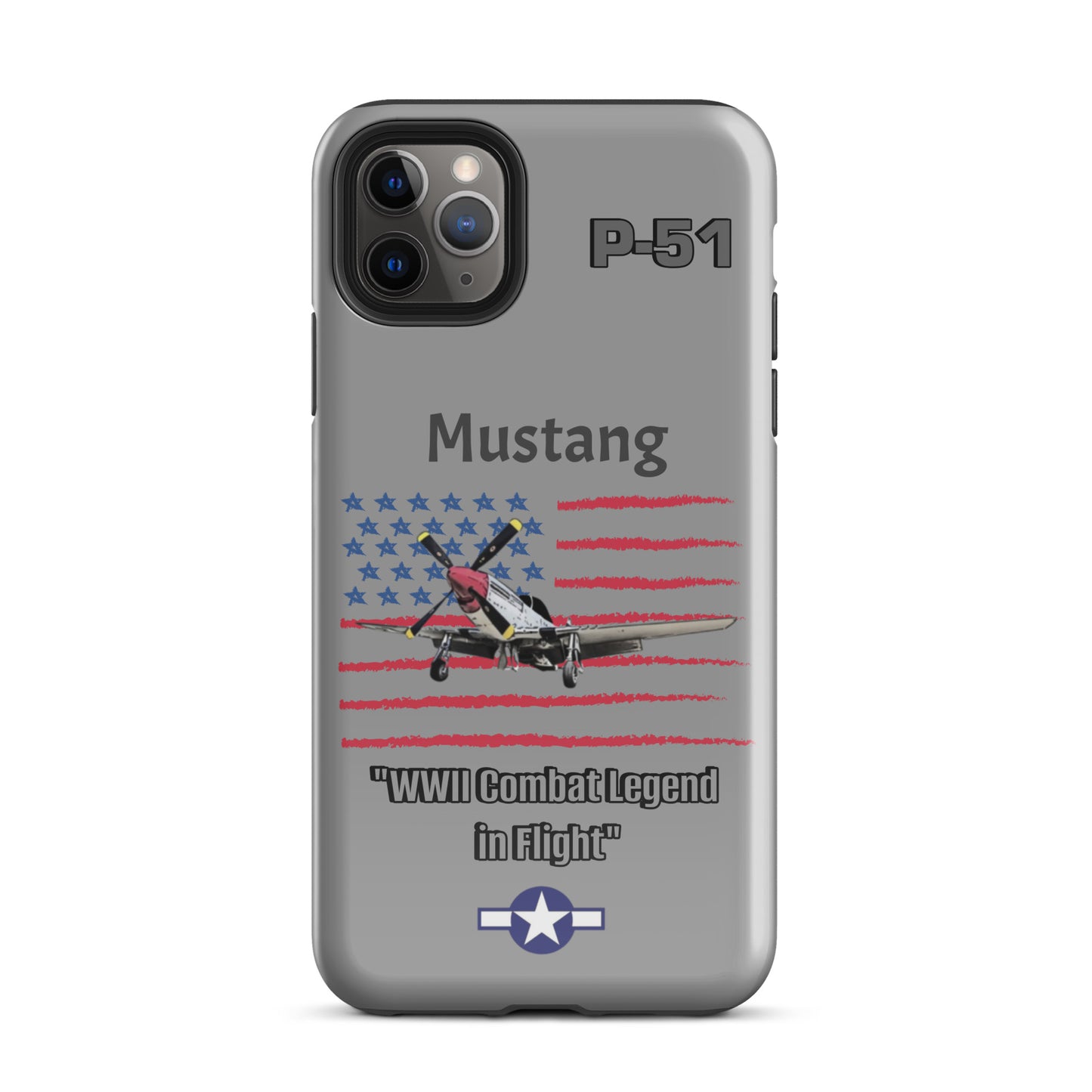 WWII Mustang Patriot iPhone Case