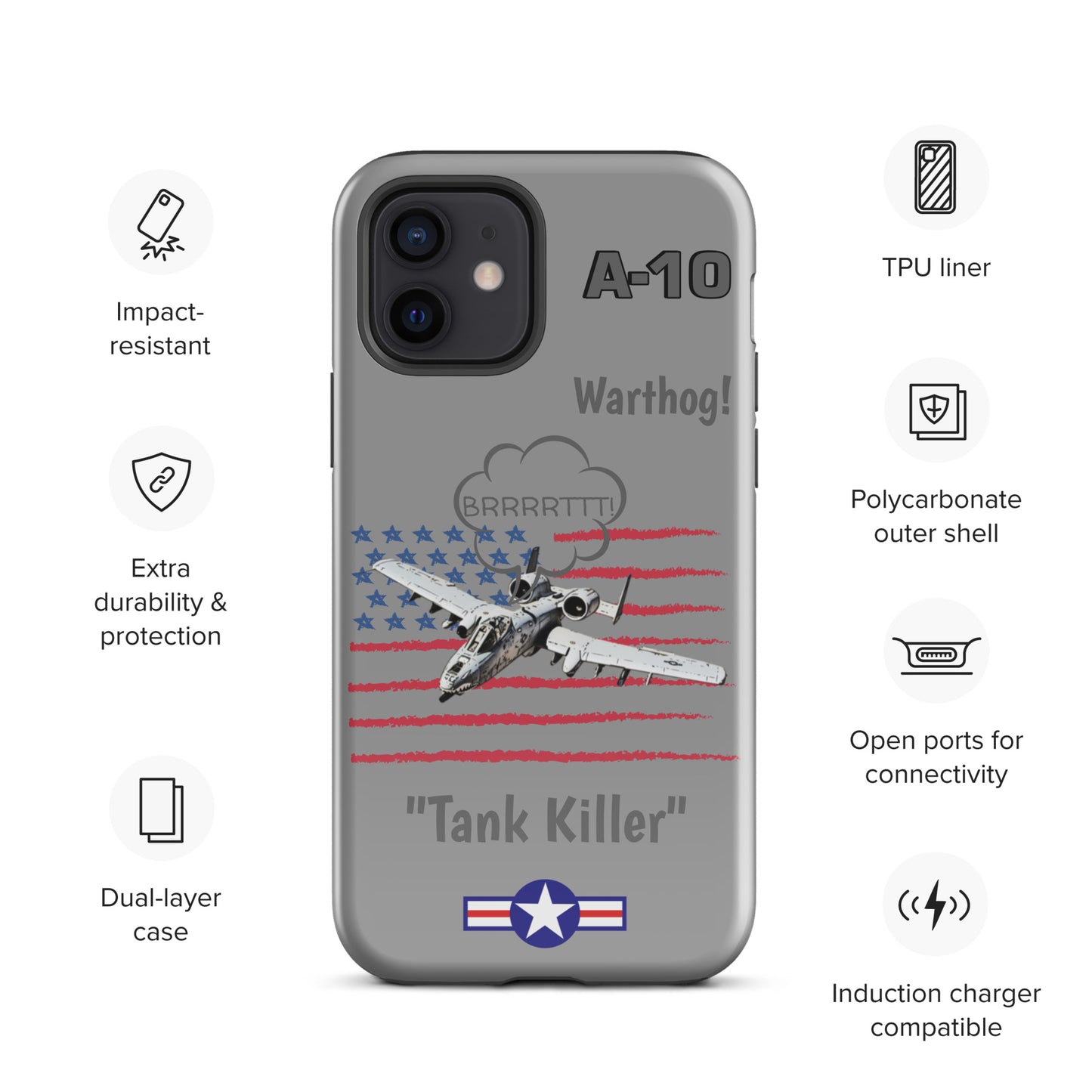 PatriotWarthog iPhone Case