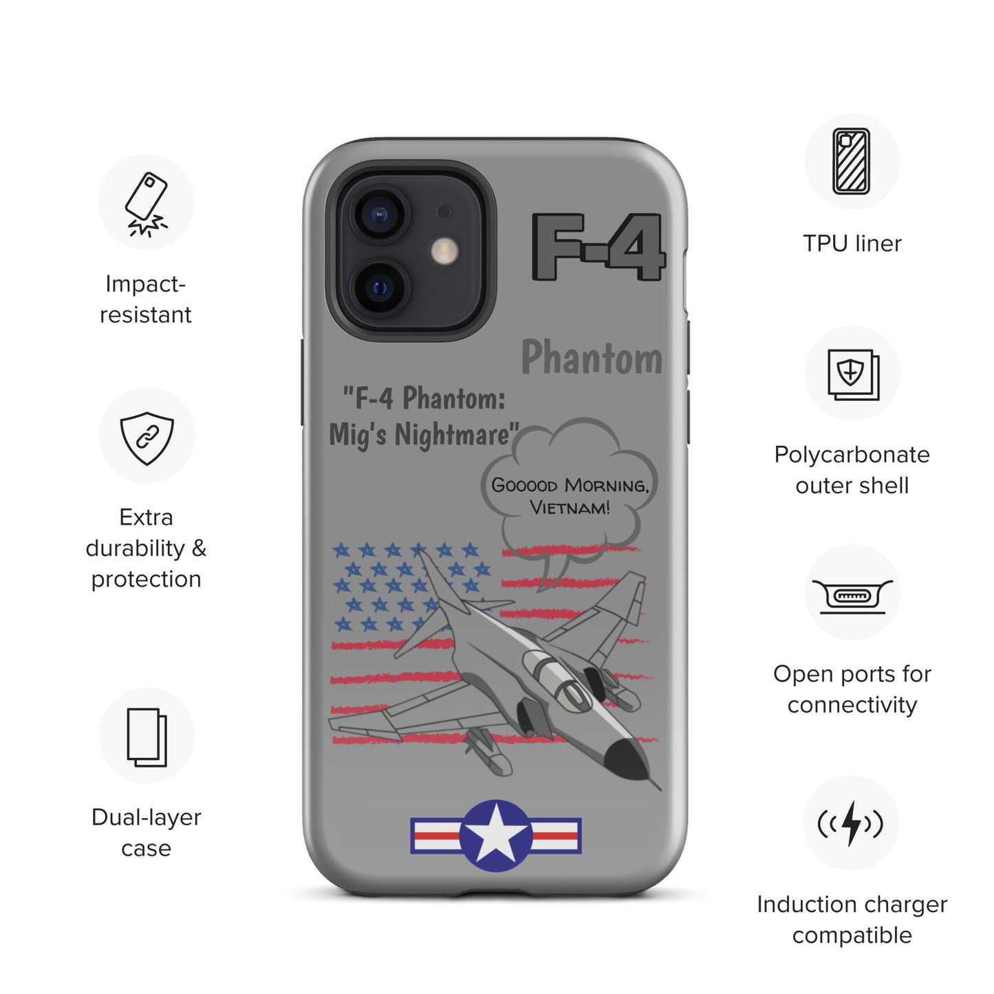 Patriot Phantom iPhone Case