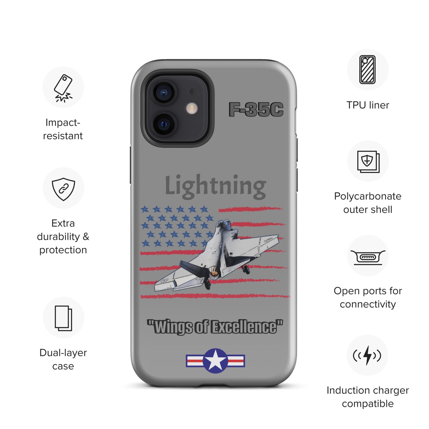 Wings Of Excellence iPhone Case