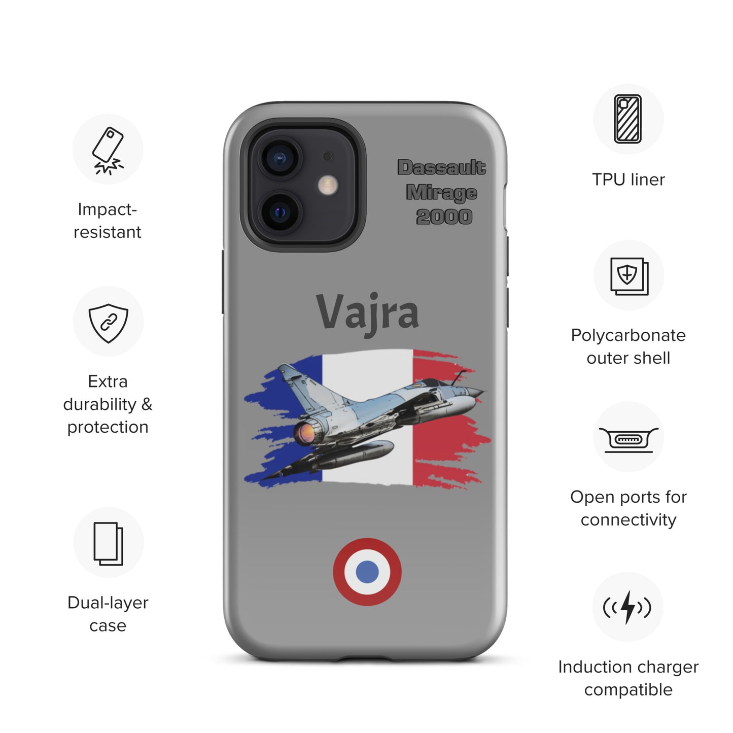 Mirage Patriot iPhone Case (Without Quotes)