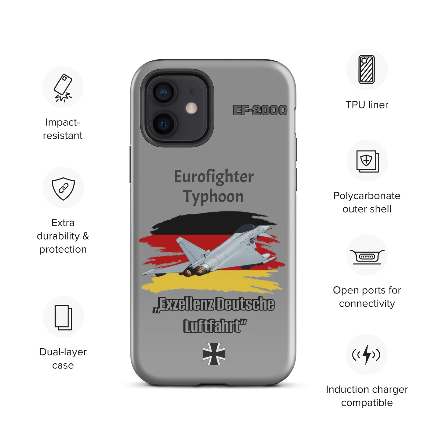German Typhoon Patriot iPhone Case