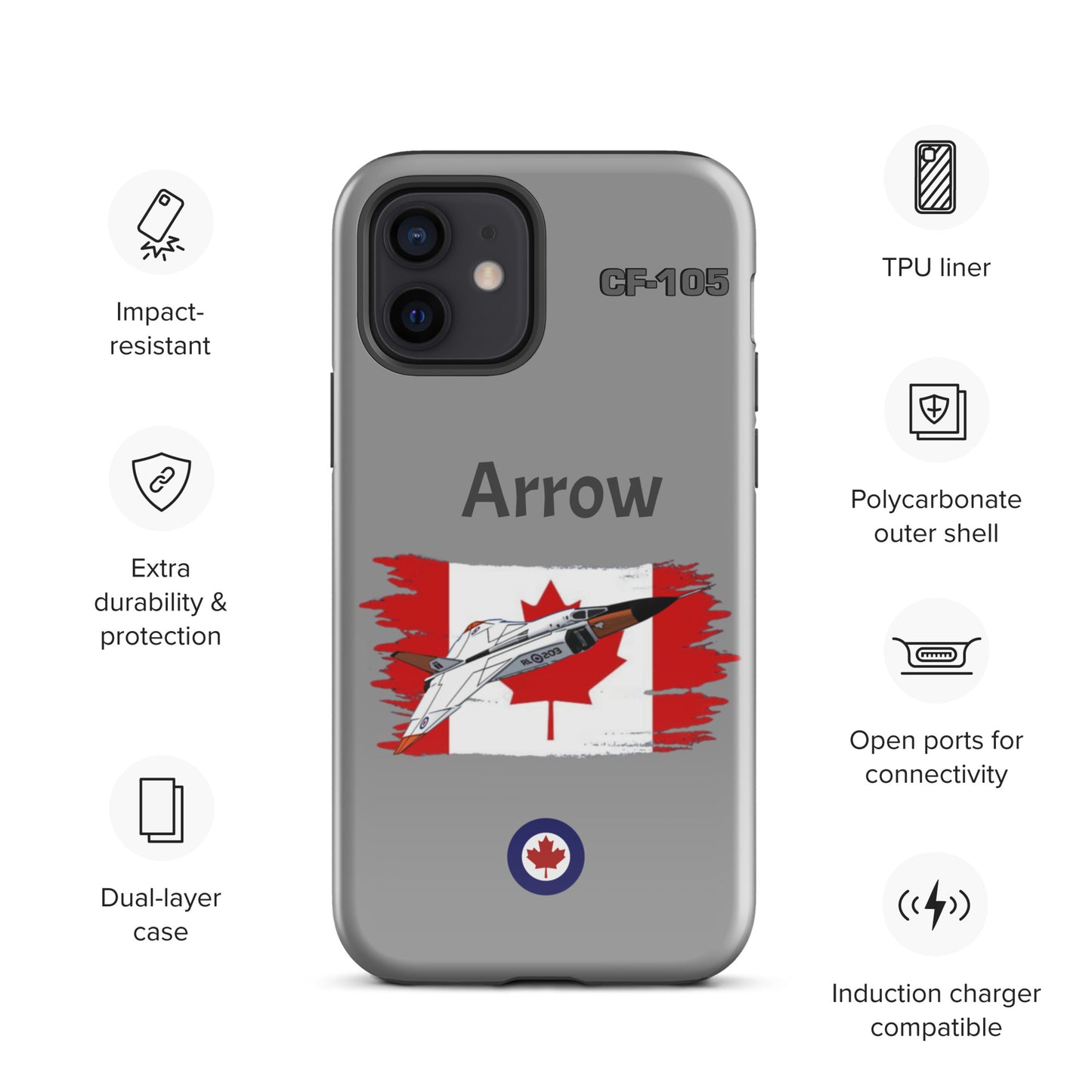 Arrow Patriot iPhone Case (Without Quotes)