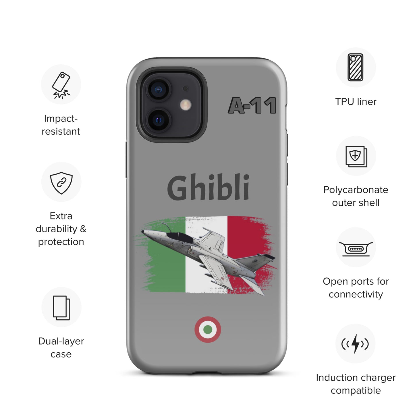 Ghibli Patriot iPhone Case (Without Quotes)