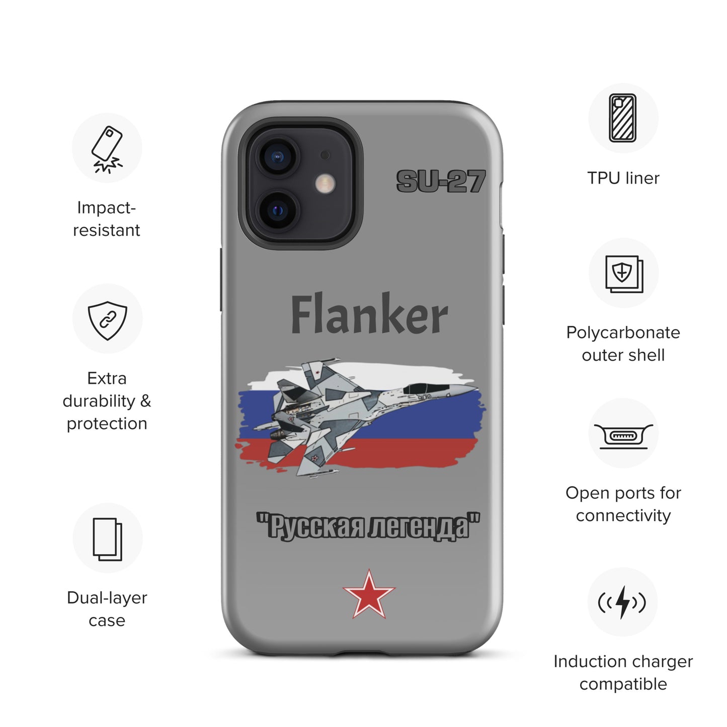 Flanker Patriot iPhone Case