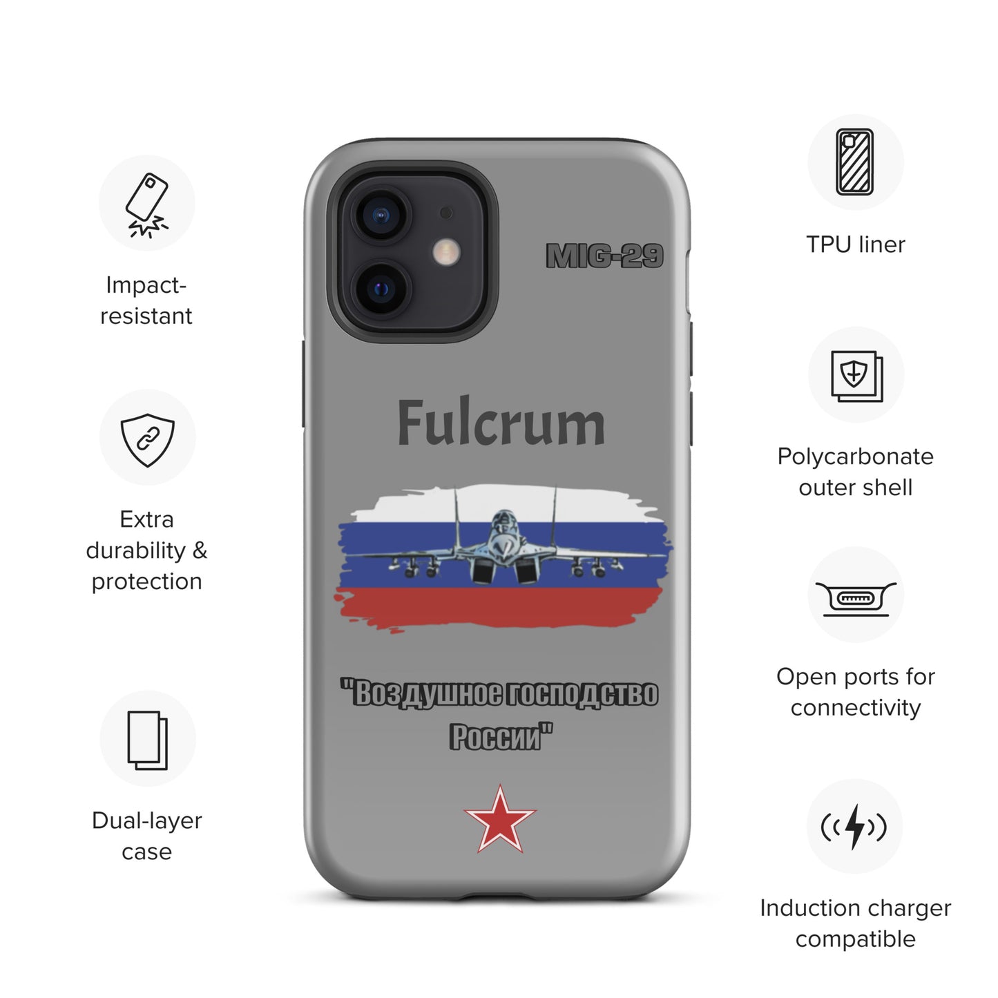 Fulcrum Patriot iPhone Case