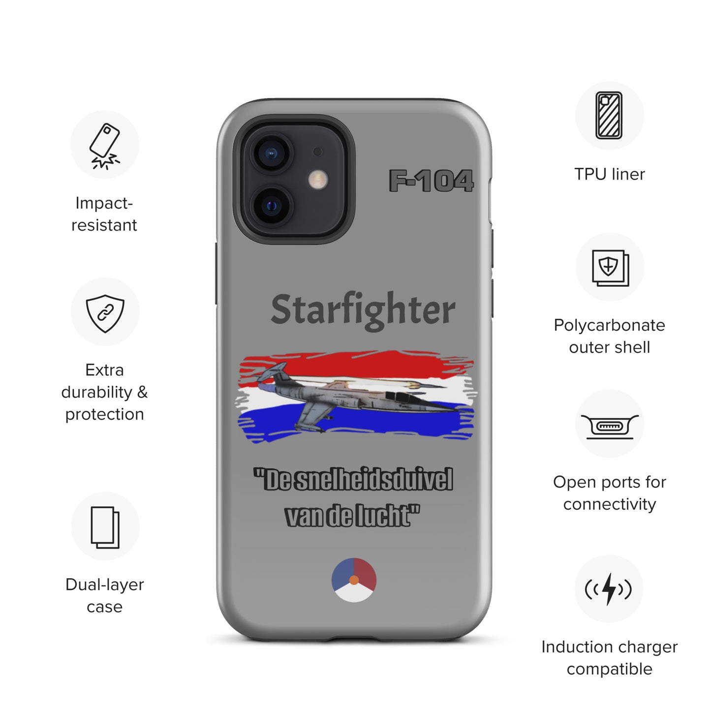 Dutch Starfighter Patriot iPhone Case