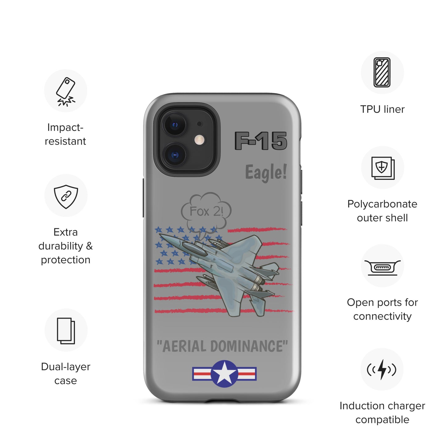Eagle Wings Freedom iPhone Case