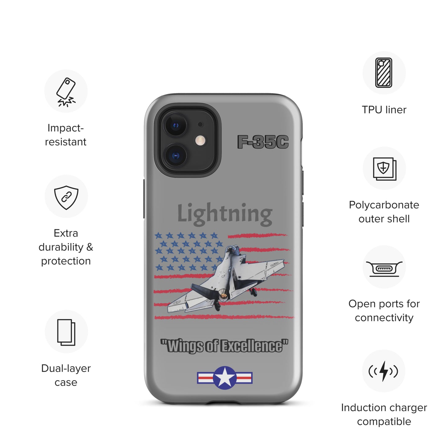 Wings Of Excellence iPhone Case