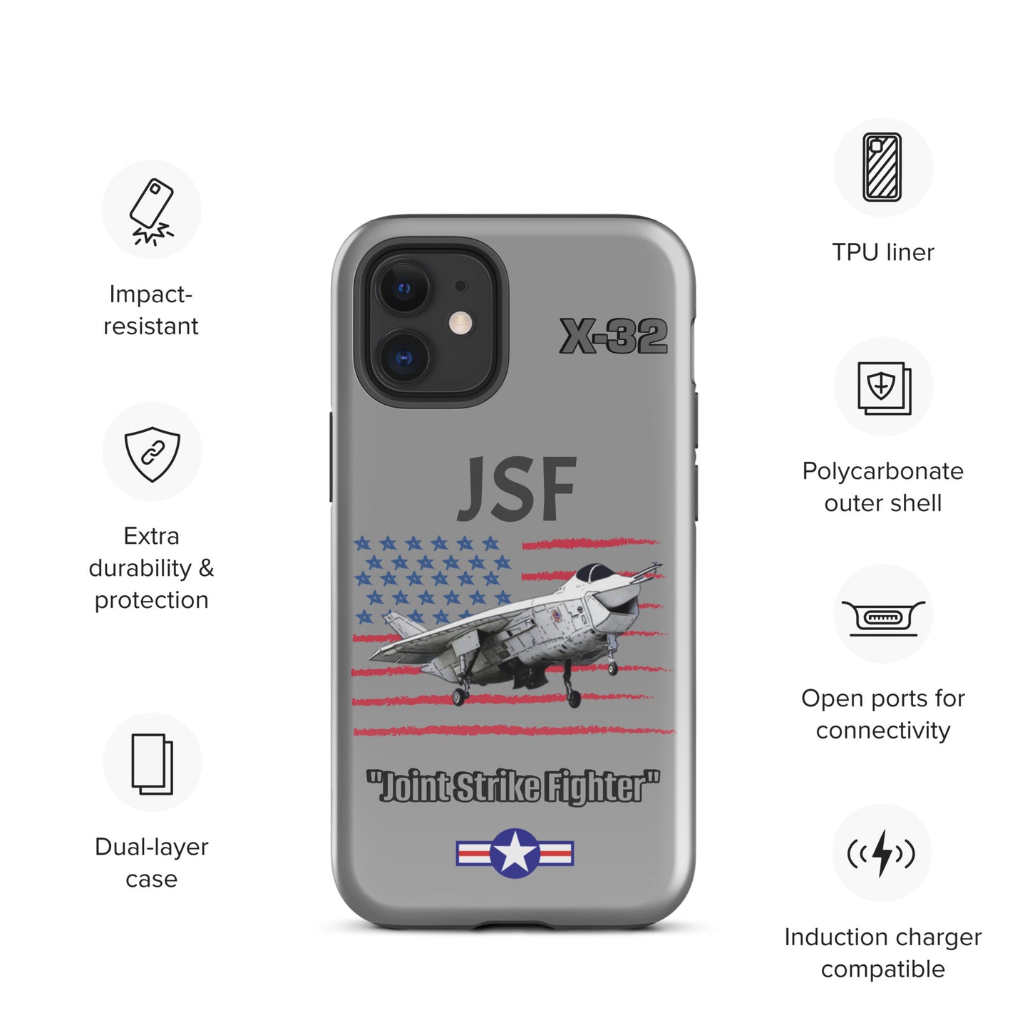 JSF Patriot iPhone Case