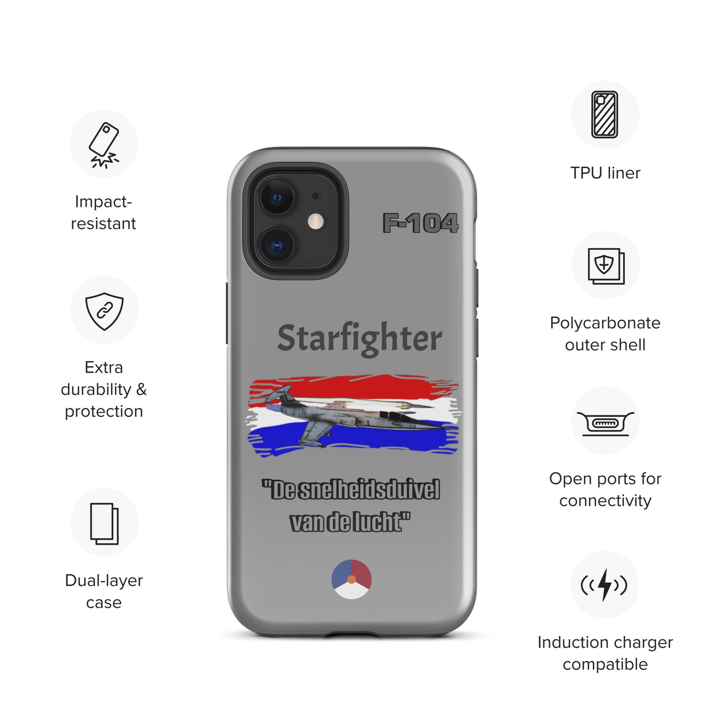 Dutch Starfighter Patriot iPhone Case