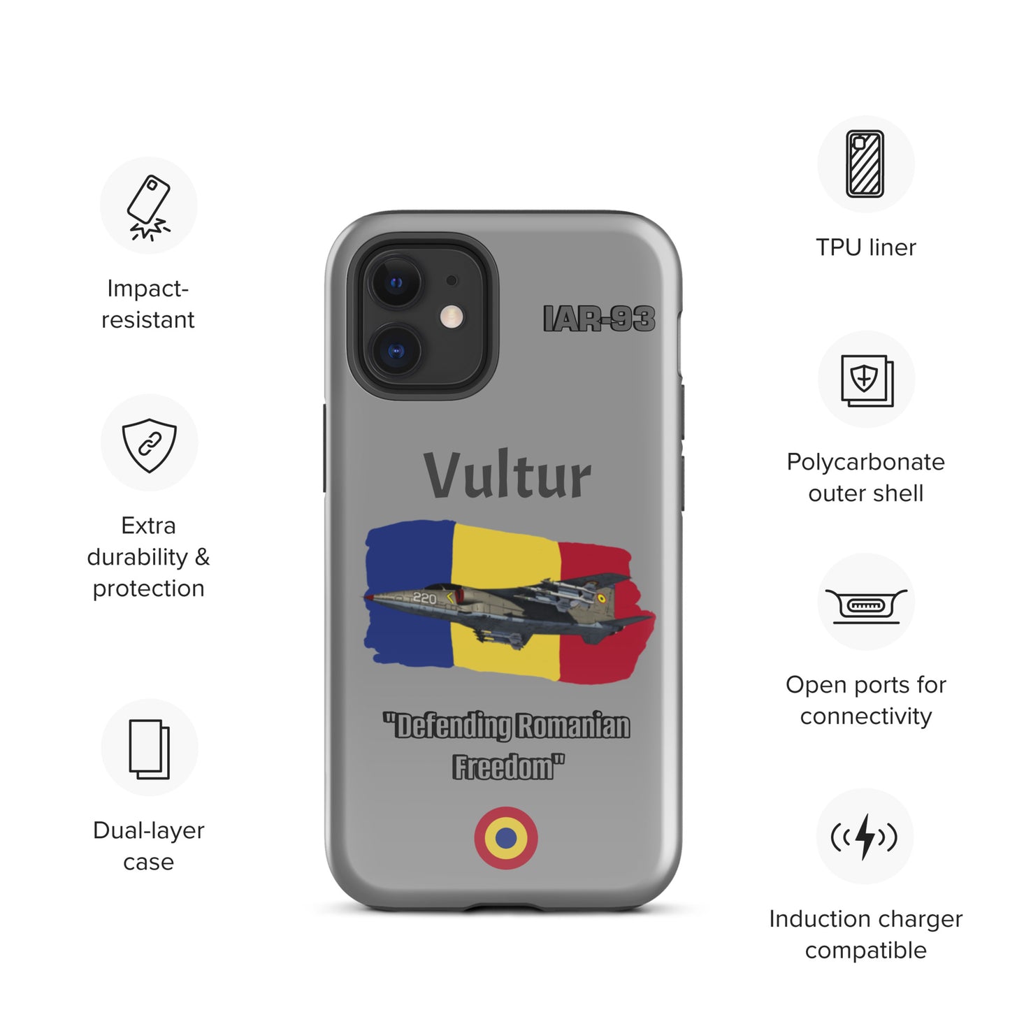 Vultur Patriot iPhone Case