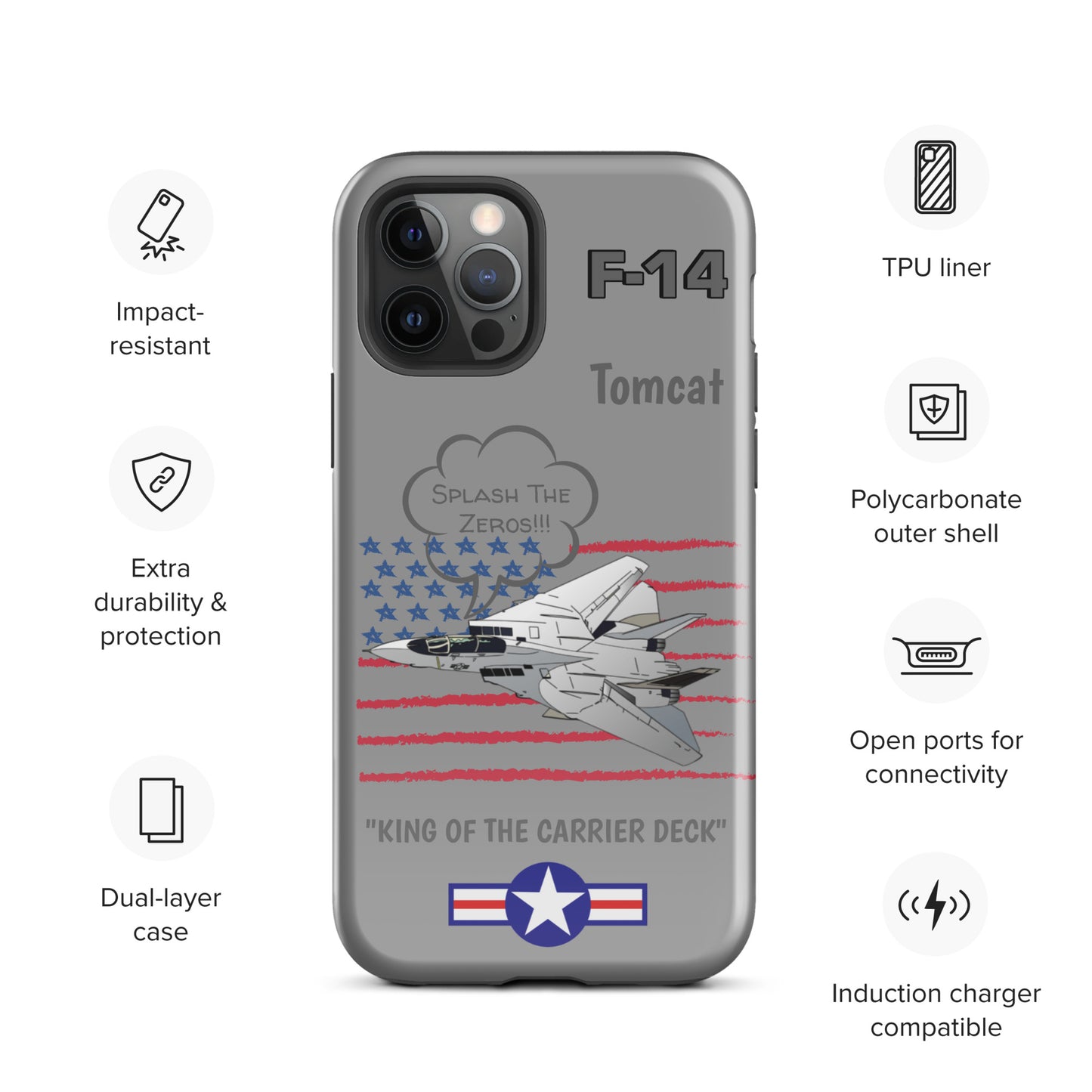 Patriot Tomcat iPhone Case