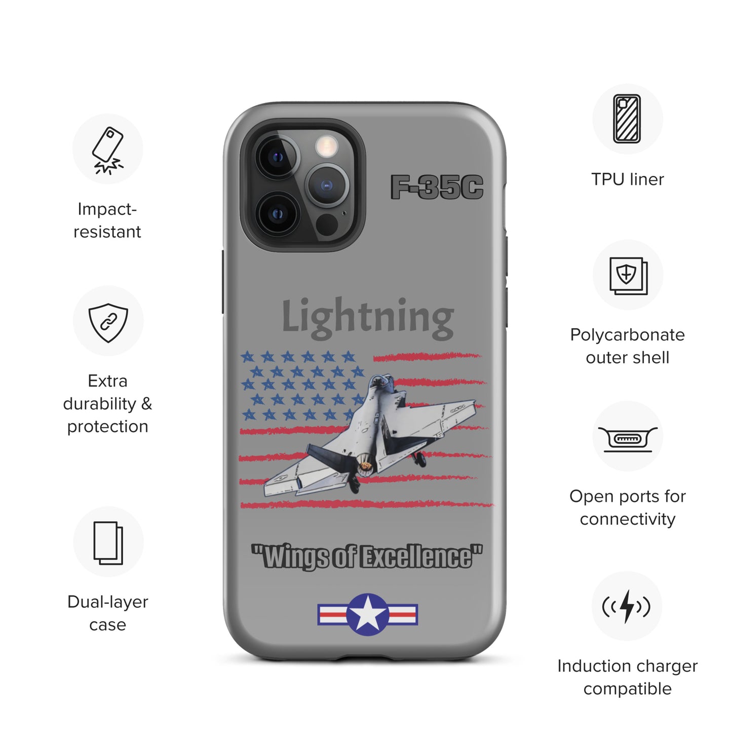 Wings Of Excellence iPhone Case