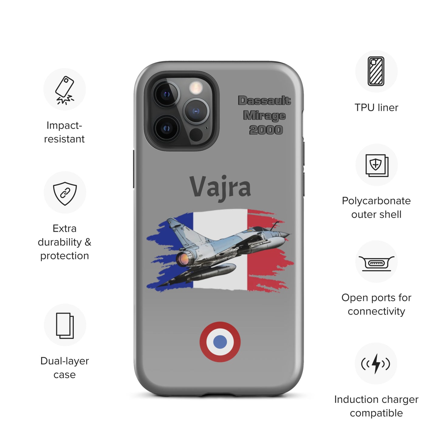 Mirage Patriot iPhone Case (Without Quotes)