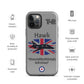 Hawk Patriot iPhone Case