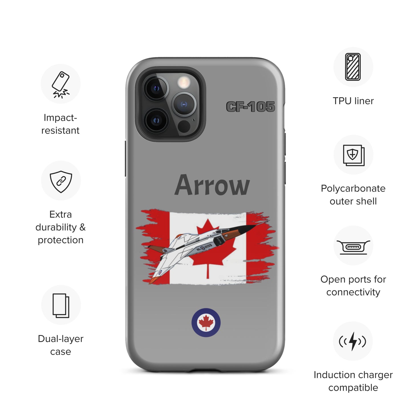 Arrow Patriot iPhone Case (Without Quotes)