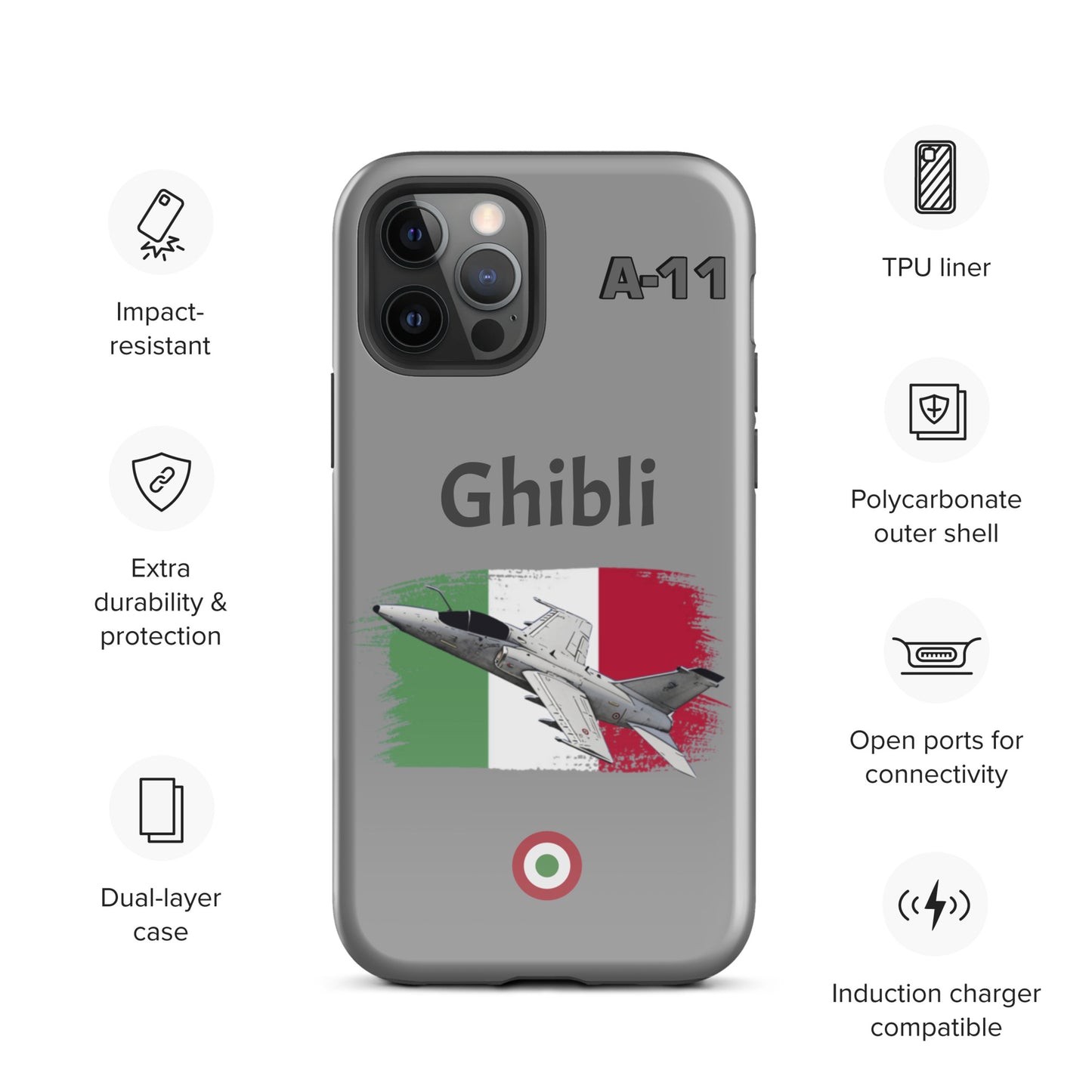 Ghibli Patriot iPhone Case (Without Quotes)