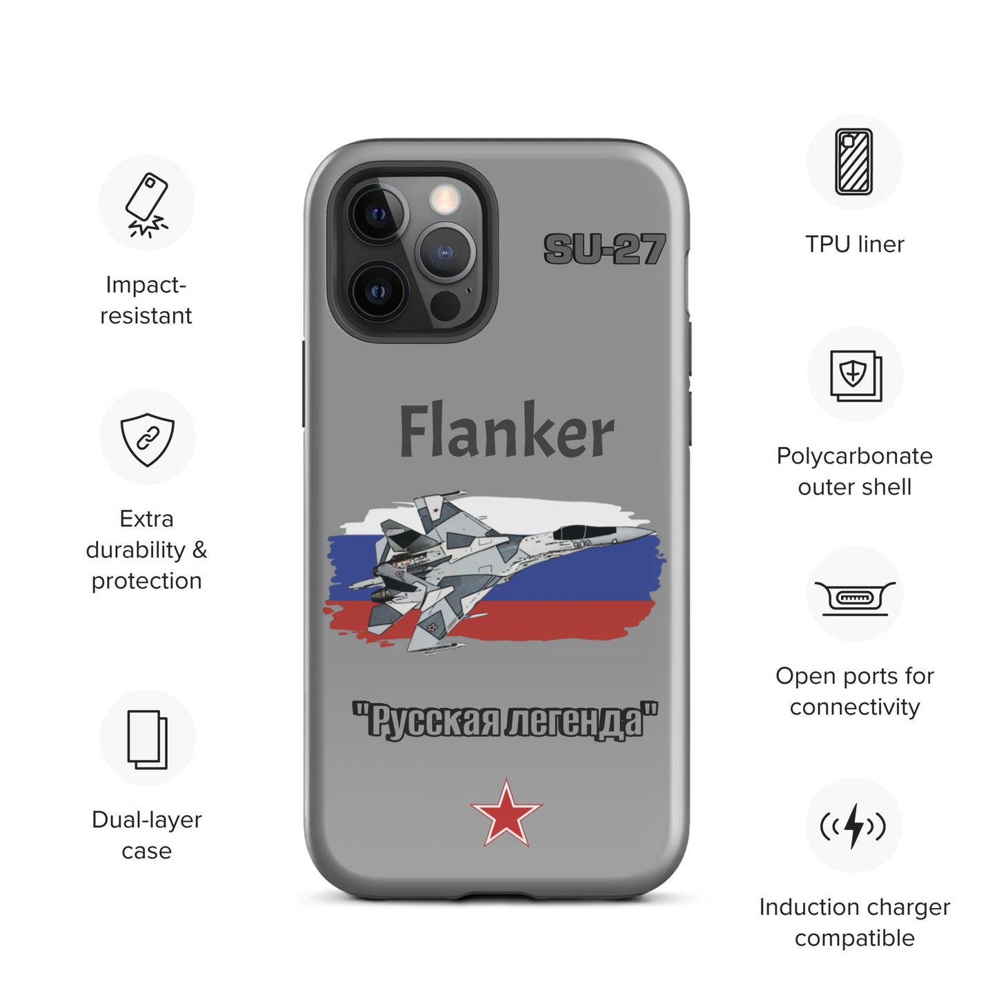 Flanker Patriot iPhone Case