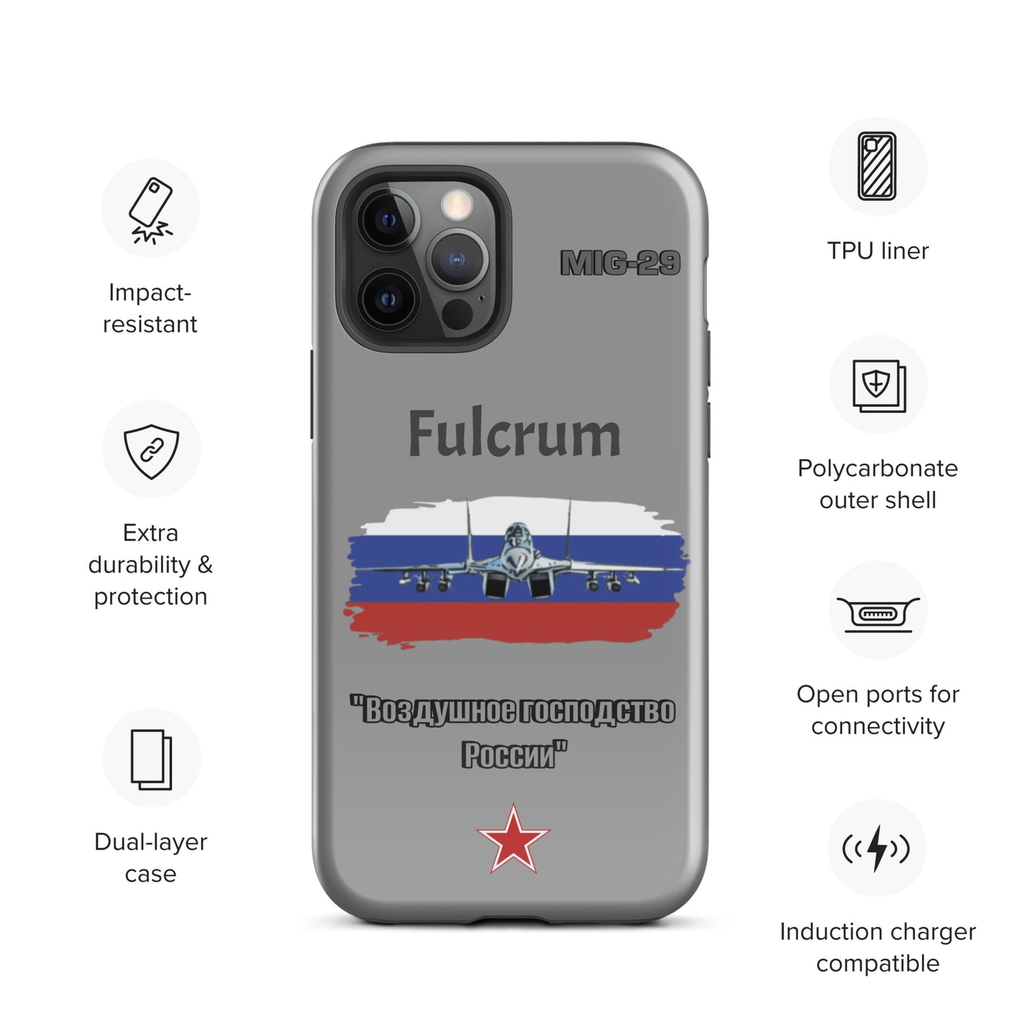 Fulcrum Patriot iPhone Case