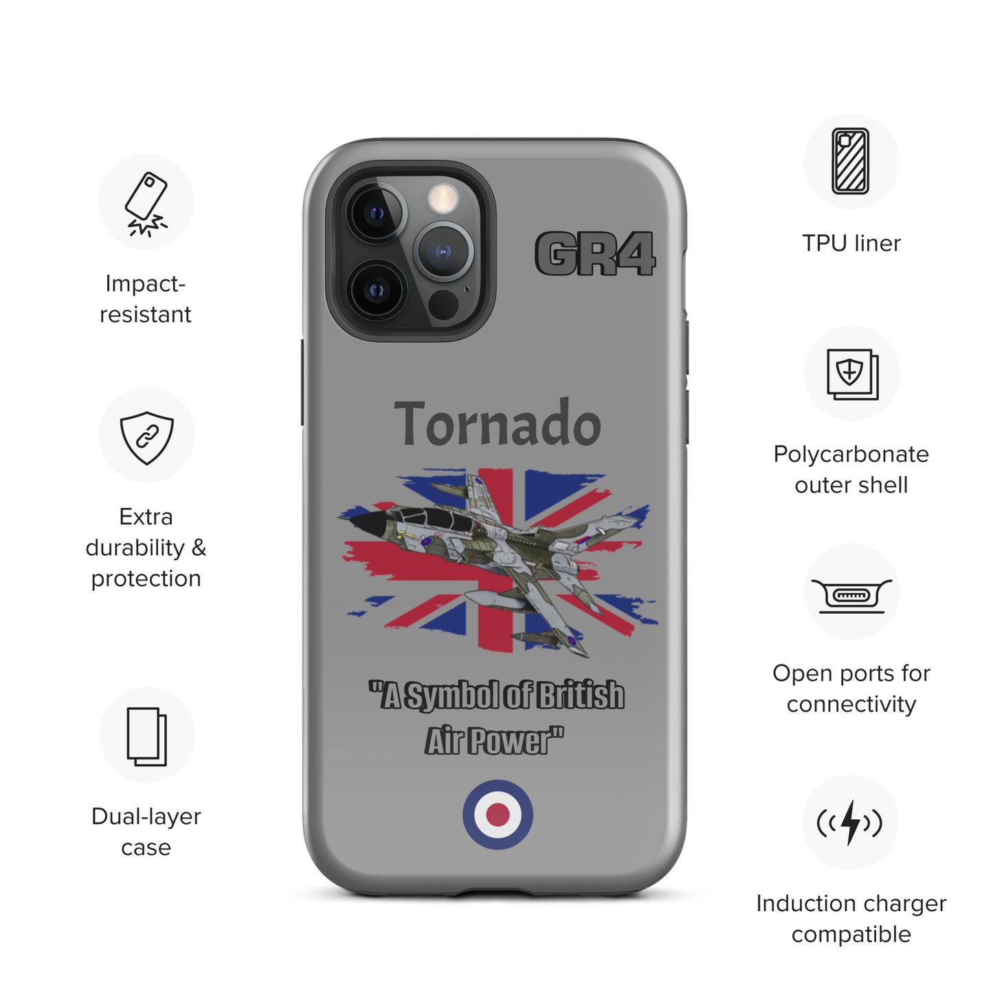British Camo Tornado Patriot iPhone Case