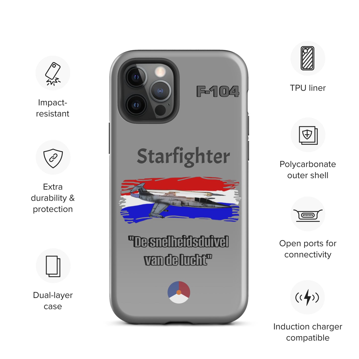 Dutch Starfighter Patriot iPhone Case