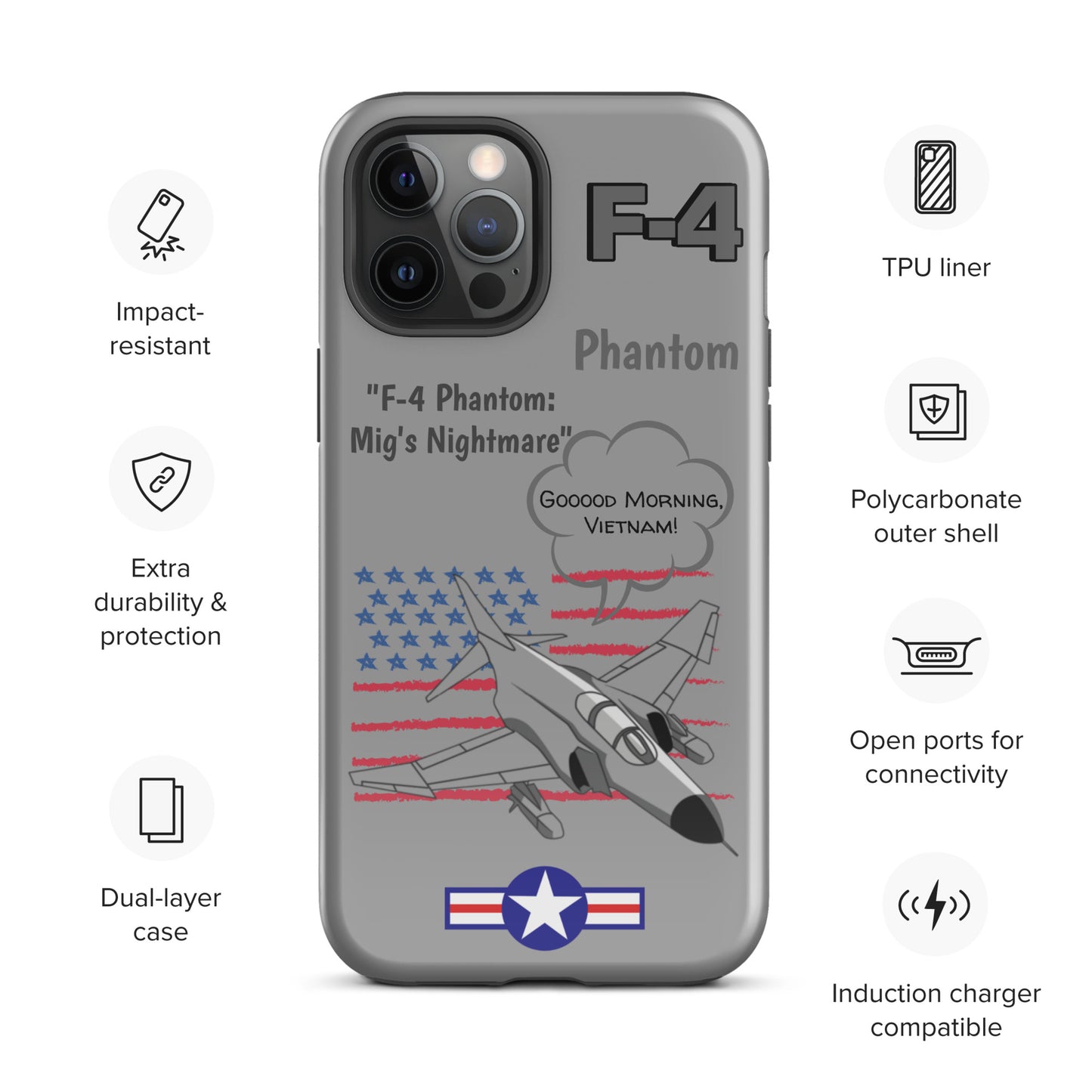 Patriot Phantom iPhone Case