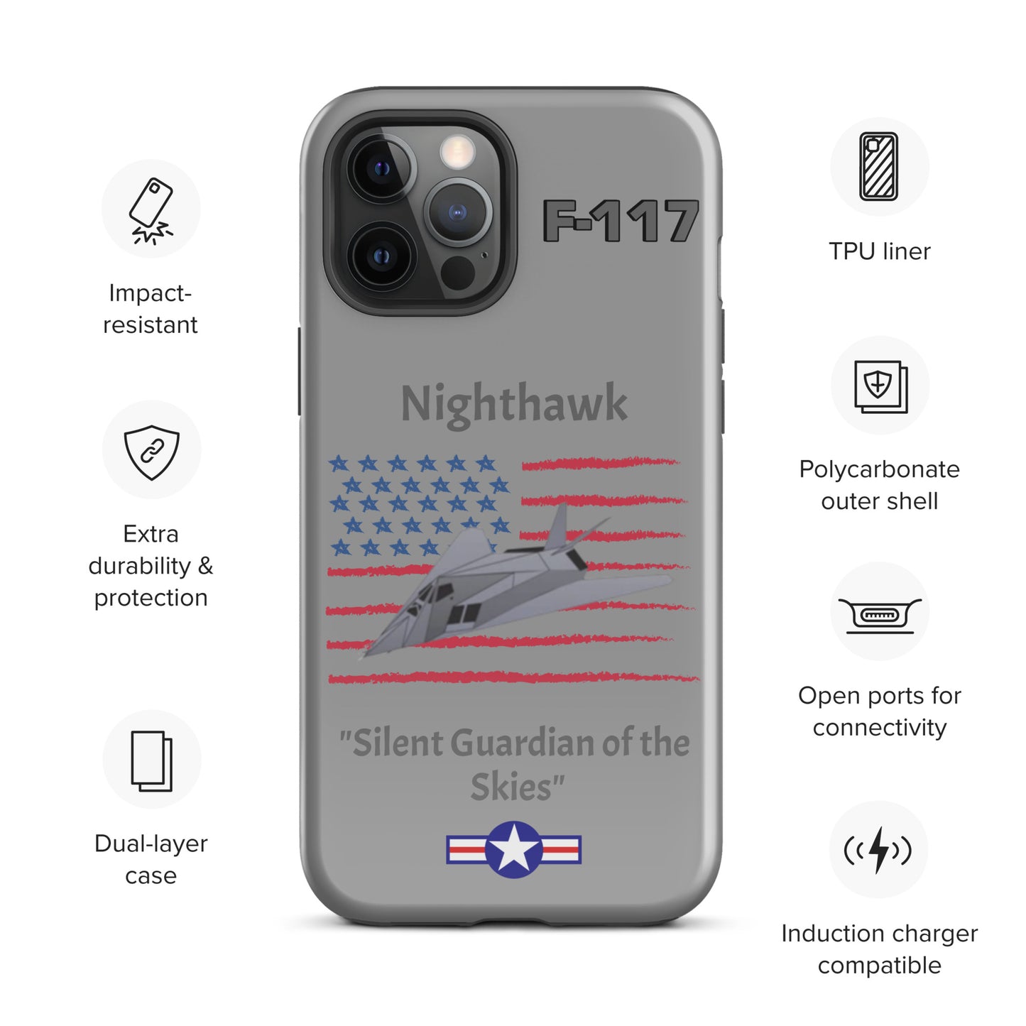 Nighthawk Patriot iPhone Case
