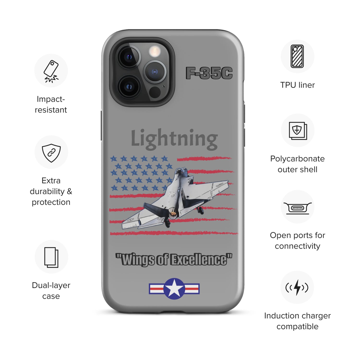 Wings Of Excellence iPhone Case