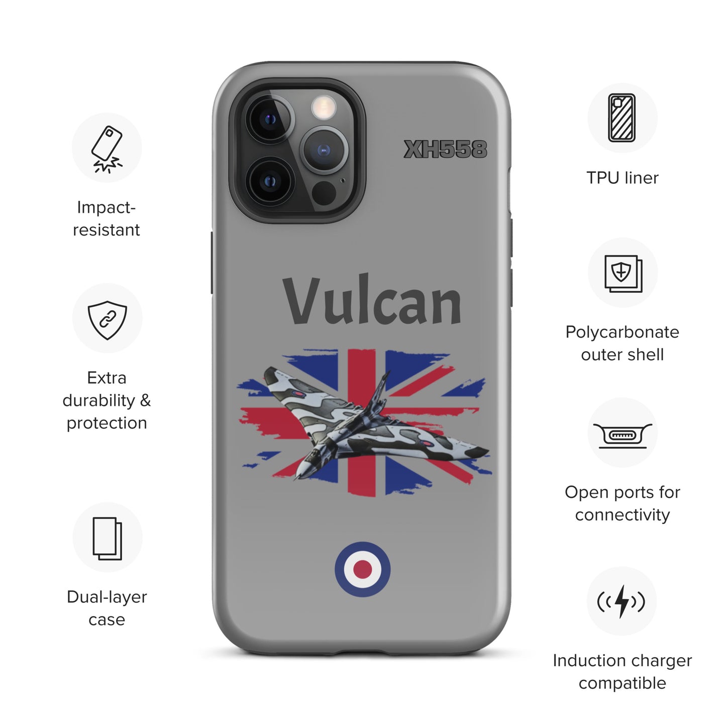 Vulcan Patriot iPhone Case (Without Quotes)