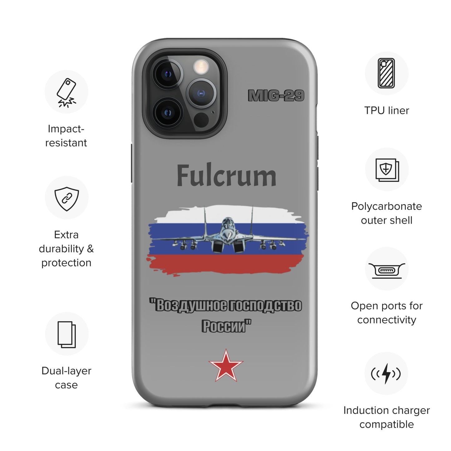Fulcrum Patriot iPhone Case