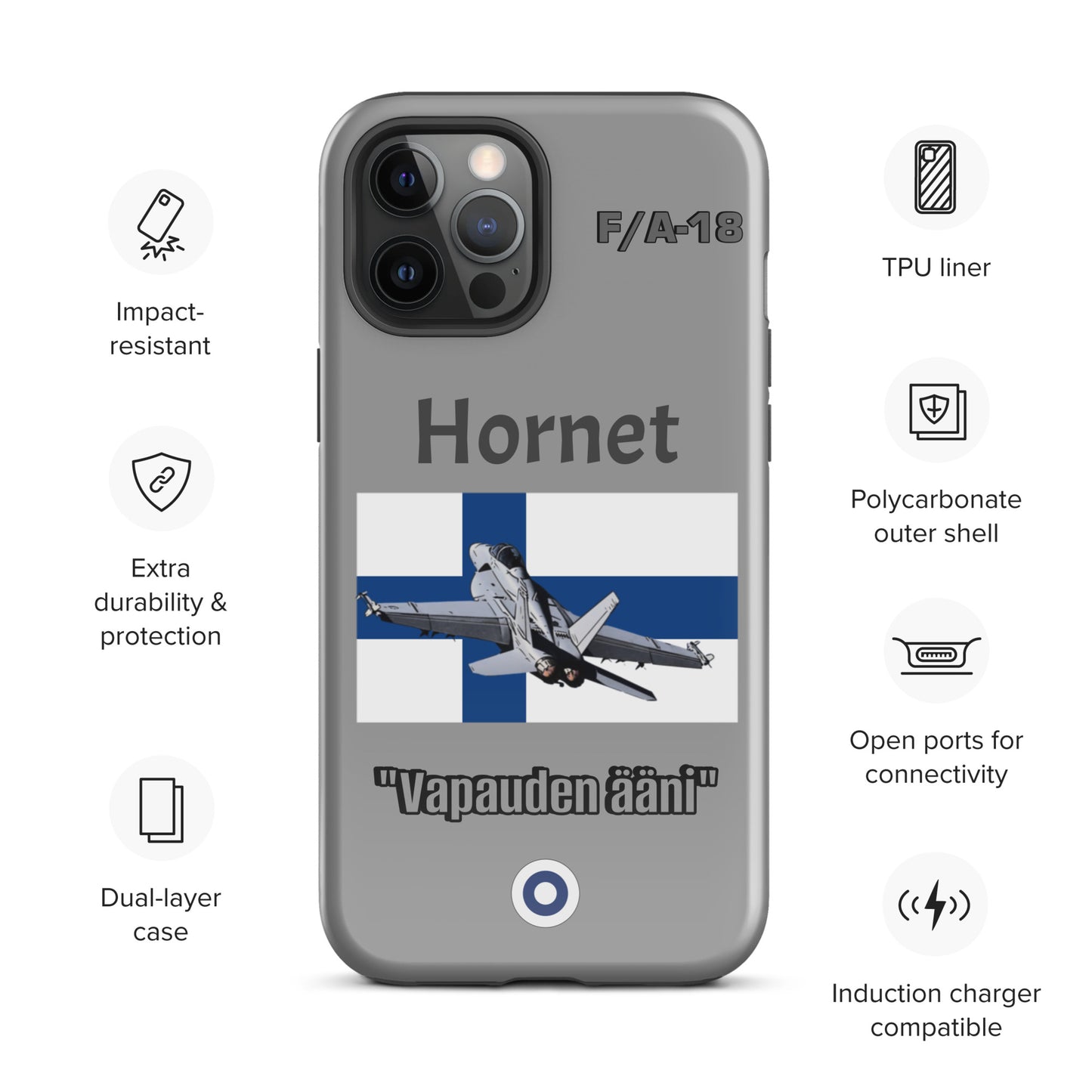 Finnish Hornet Patriot iPhone Case