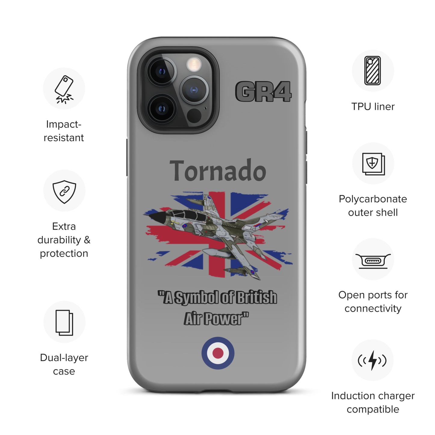 British Camo Tornado Patriot iPhone Case