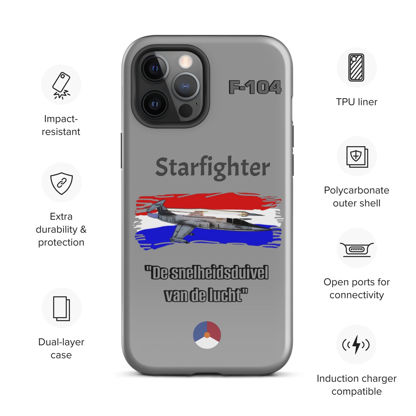 Dutch Starfighter Patriot iPhone Case