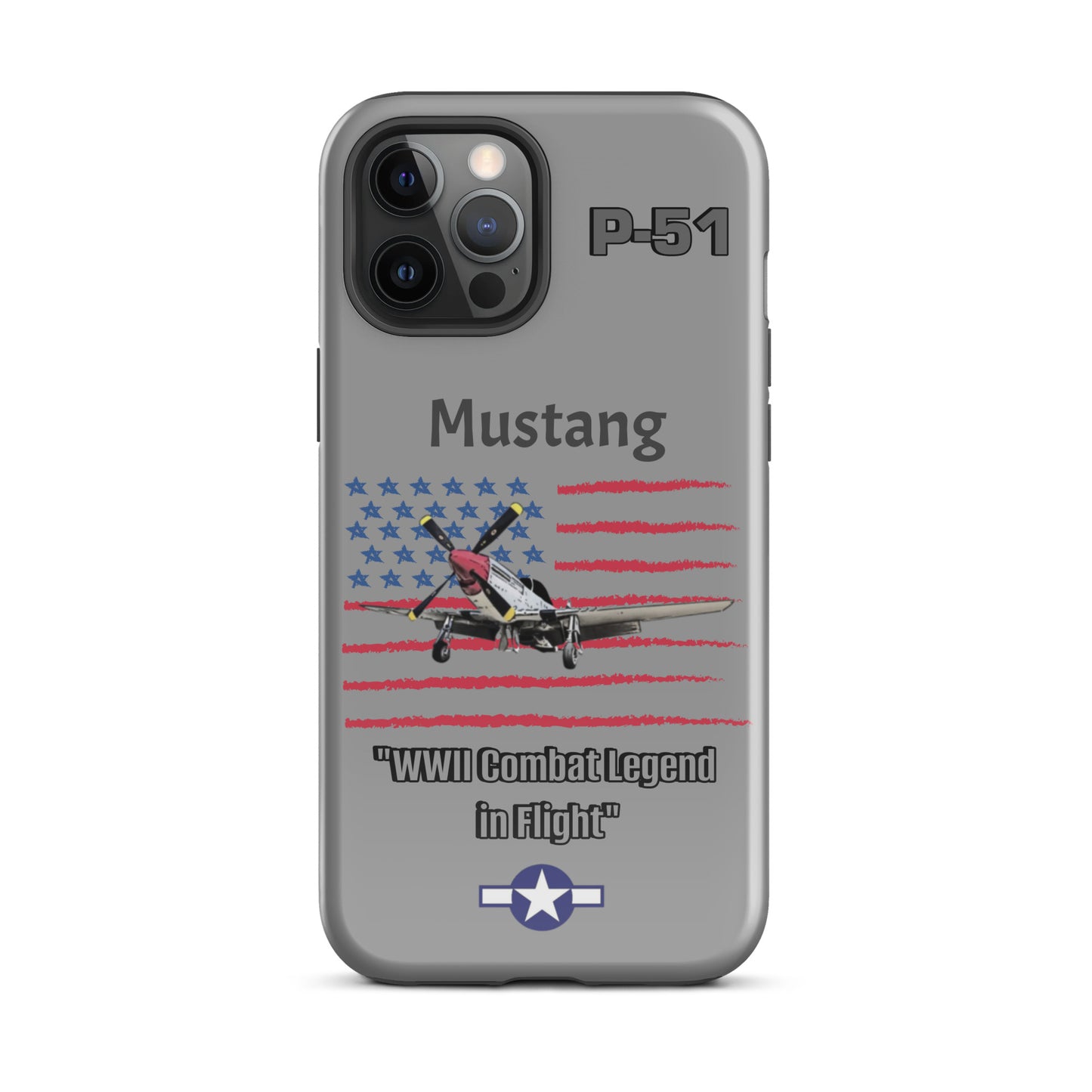 WWII Mustang Patriot iPhone Case