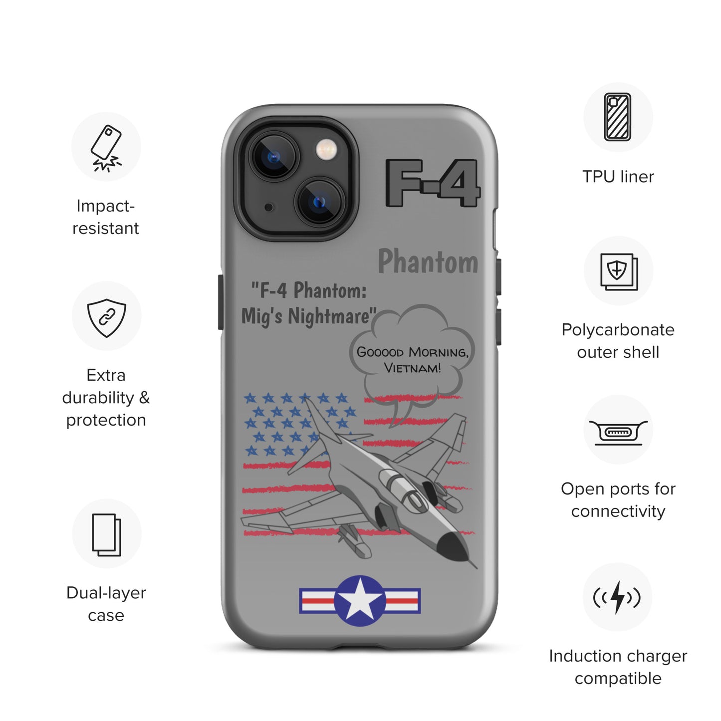 Patriot Phantom iPhone Case